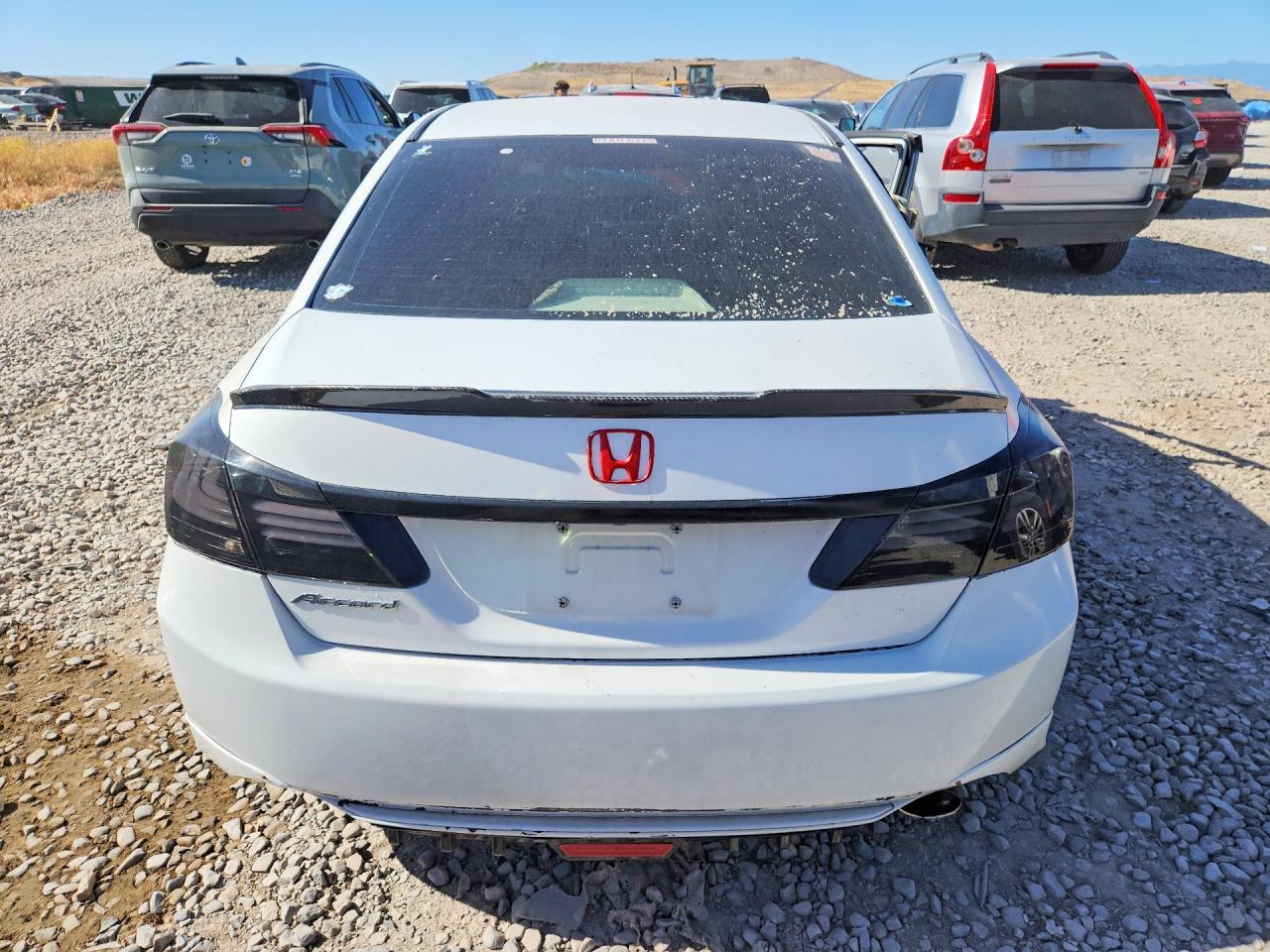 2014 Honda Accord Ex Белый vin: 1HGCR2F72EA127516