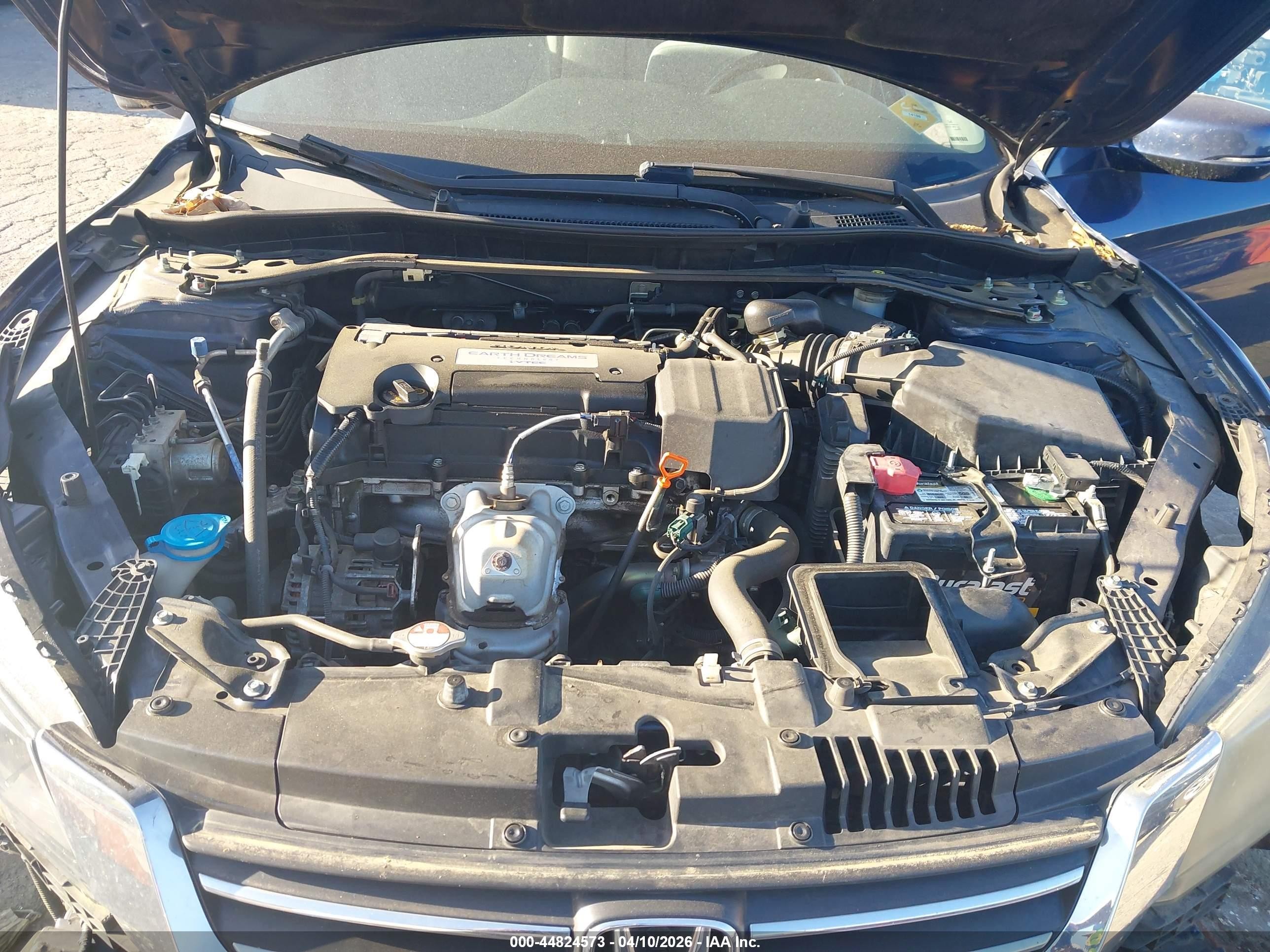 2014 Honda Accord Ex Blue vin: 1HGCR2F72EA178191