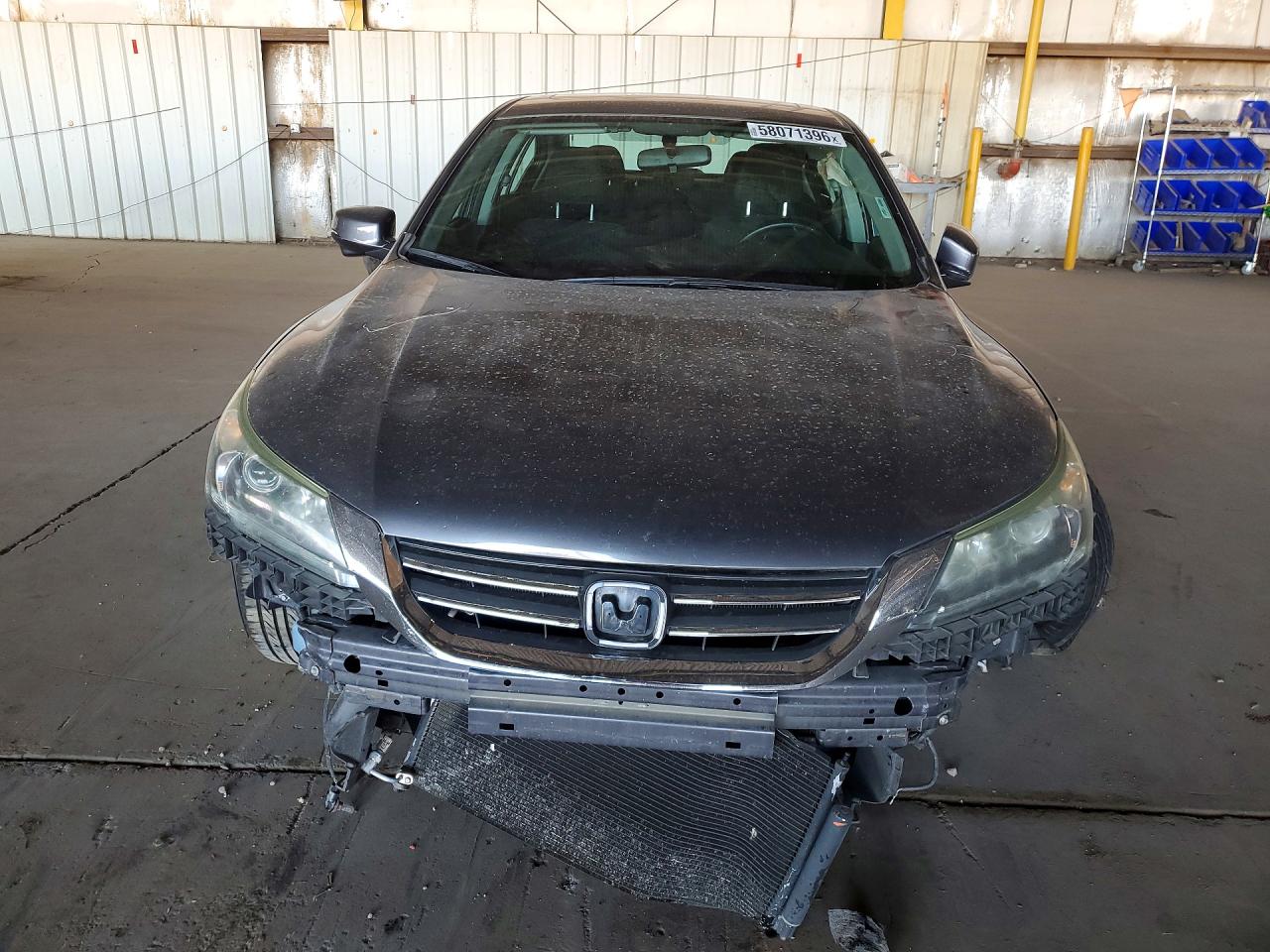 2014 Honda Accord Ex Gray vin: 1HGCR2F72EA216812