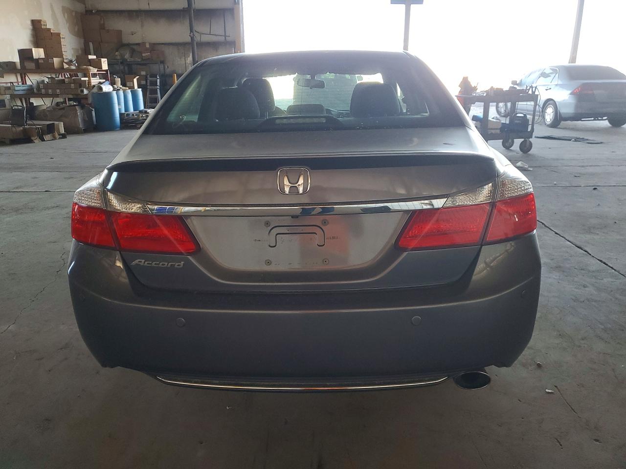 2014 Honda Accord Ex Gray vin: 1HGCR2F72EA216812