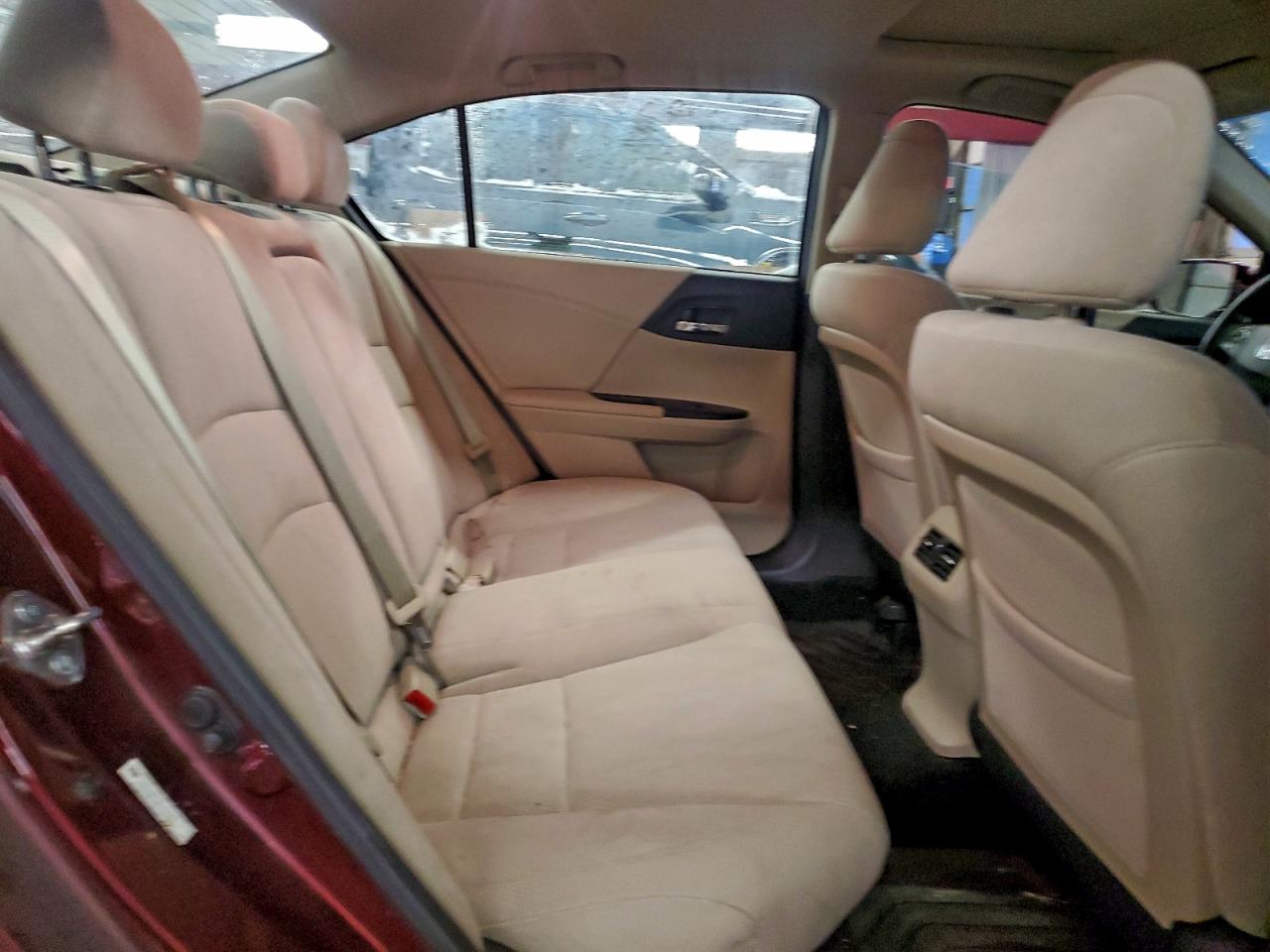 2014 Honda Accord Ex Burgundy vin: 1HGCR2F72EA229933