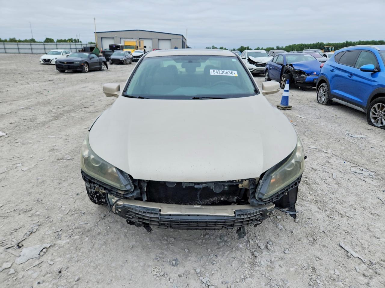 2015 Honda Accord Ex Бежевый vin: 1HGCR2F72FA049045