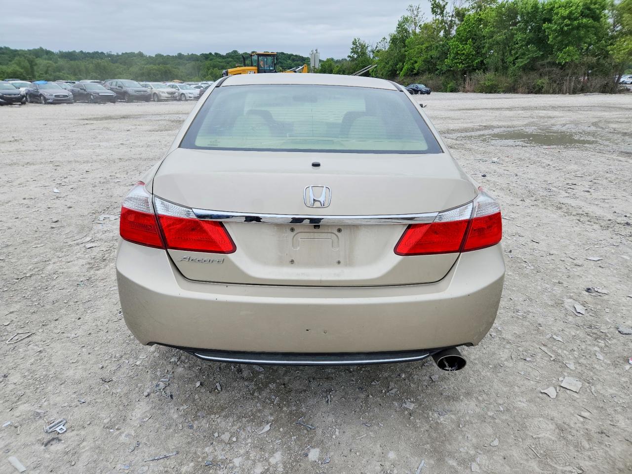 2015 Honda Accord Ex Бежевый vin: 1HGCR2F72FA049045