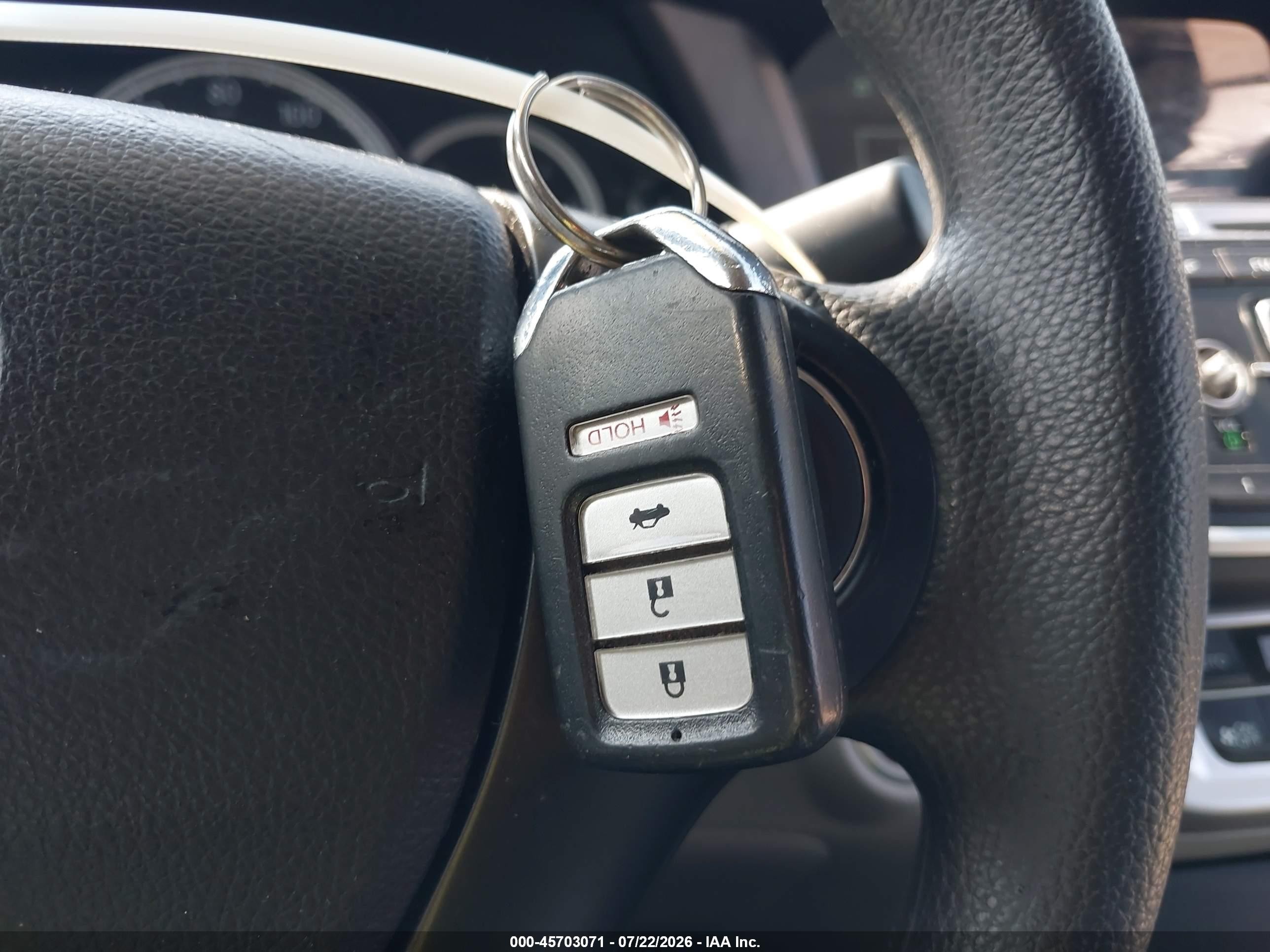 2015 Honda Accord Ex Gray vin: 1HGCR2F72FA103041