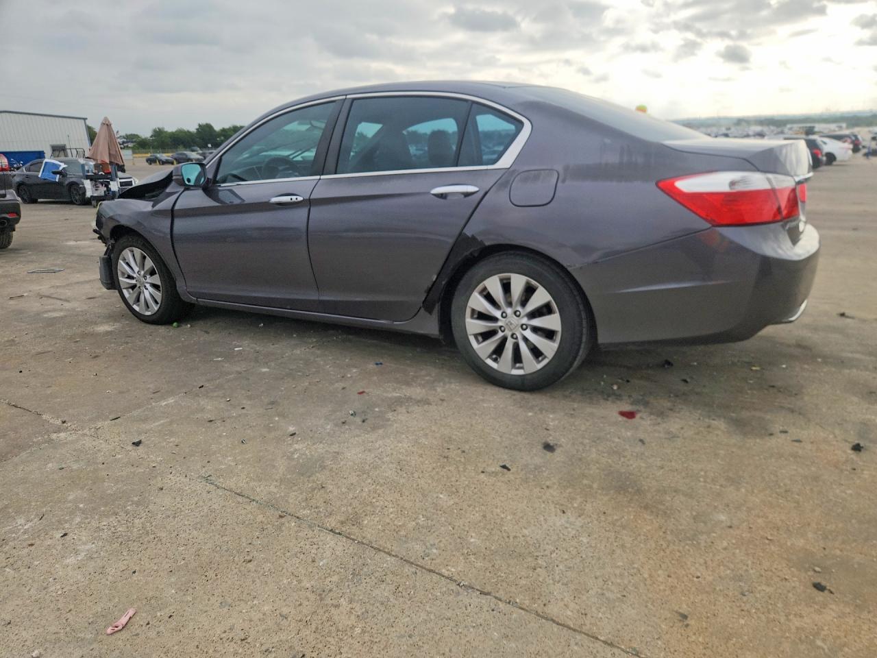 2015 Honda Accord Ex Gray vin: 1HGCR2F72FA145869