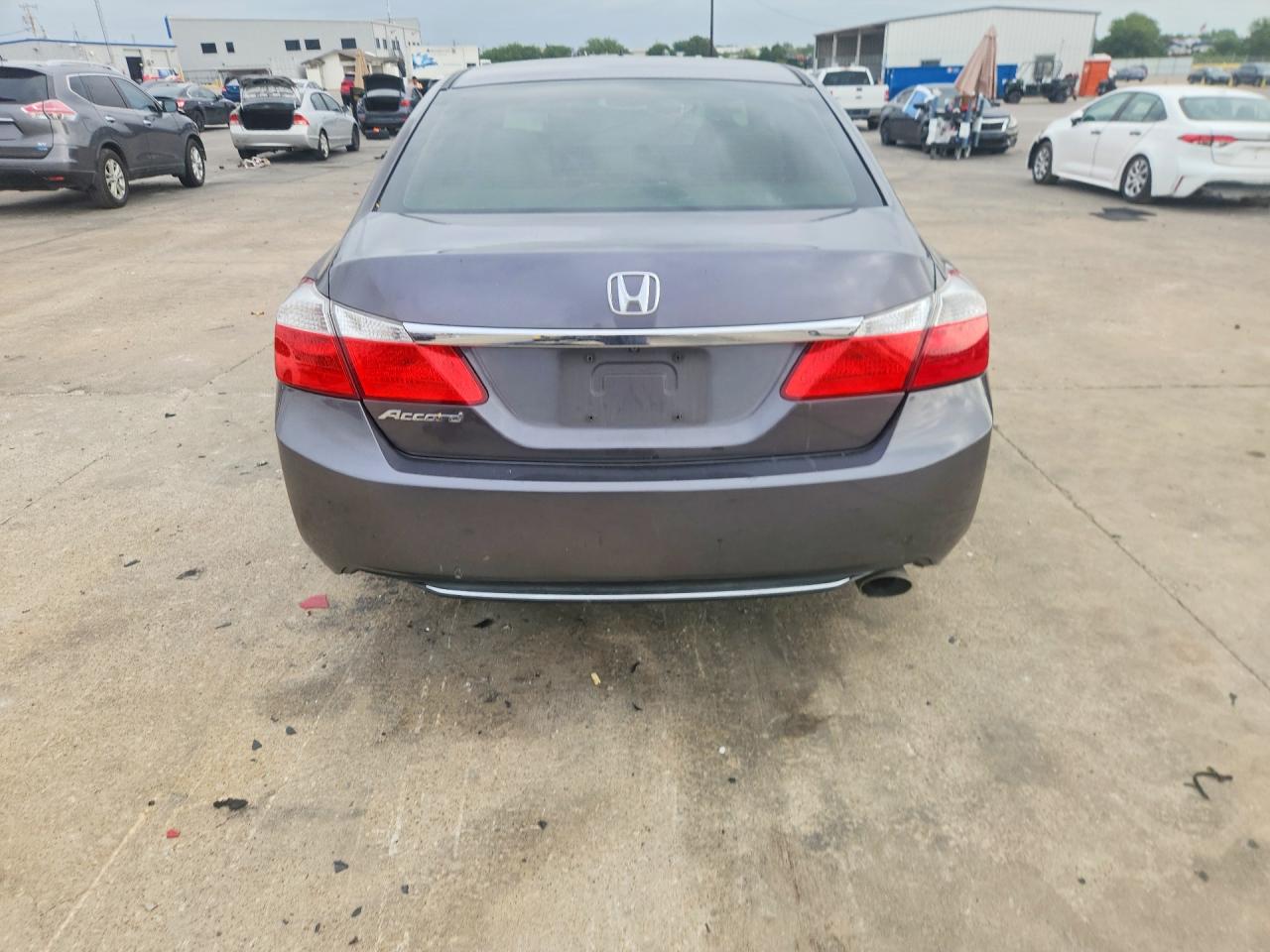 2015 Honda Accord Ex Gray vin: 1HGCR2F72FA145869