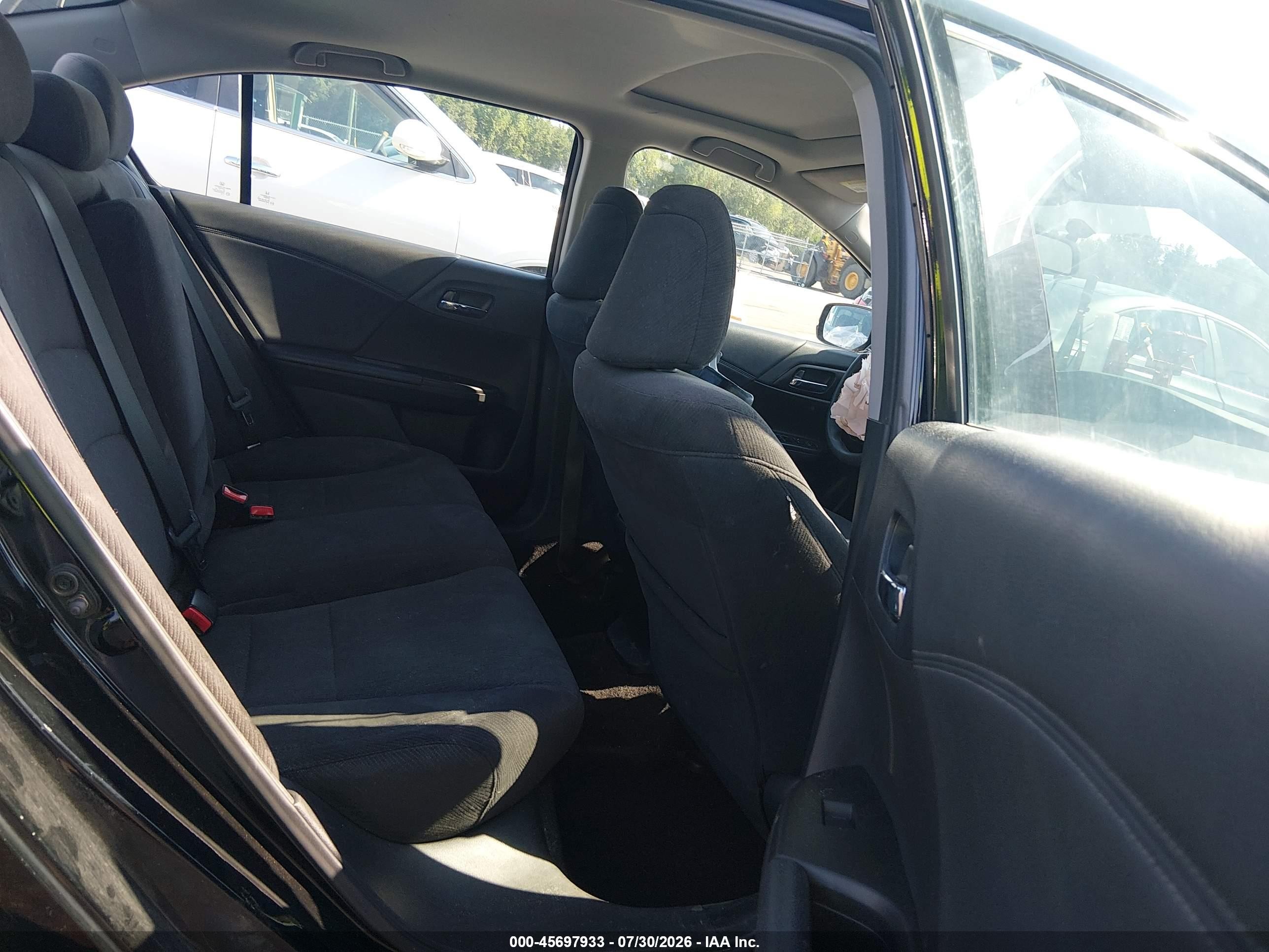 2015 Honda Accord Ex Black vin: 1HGCR2F72FA159223