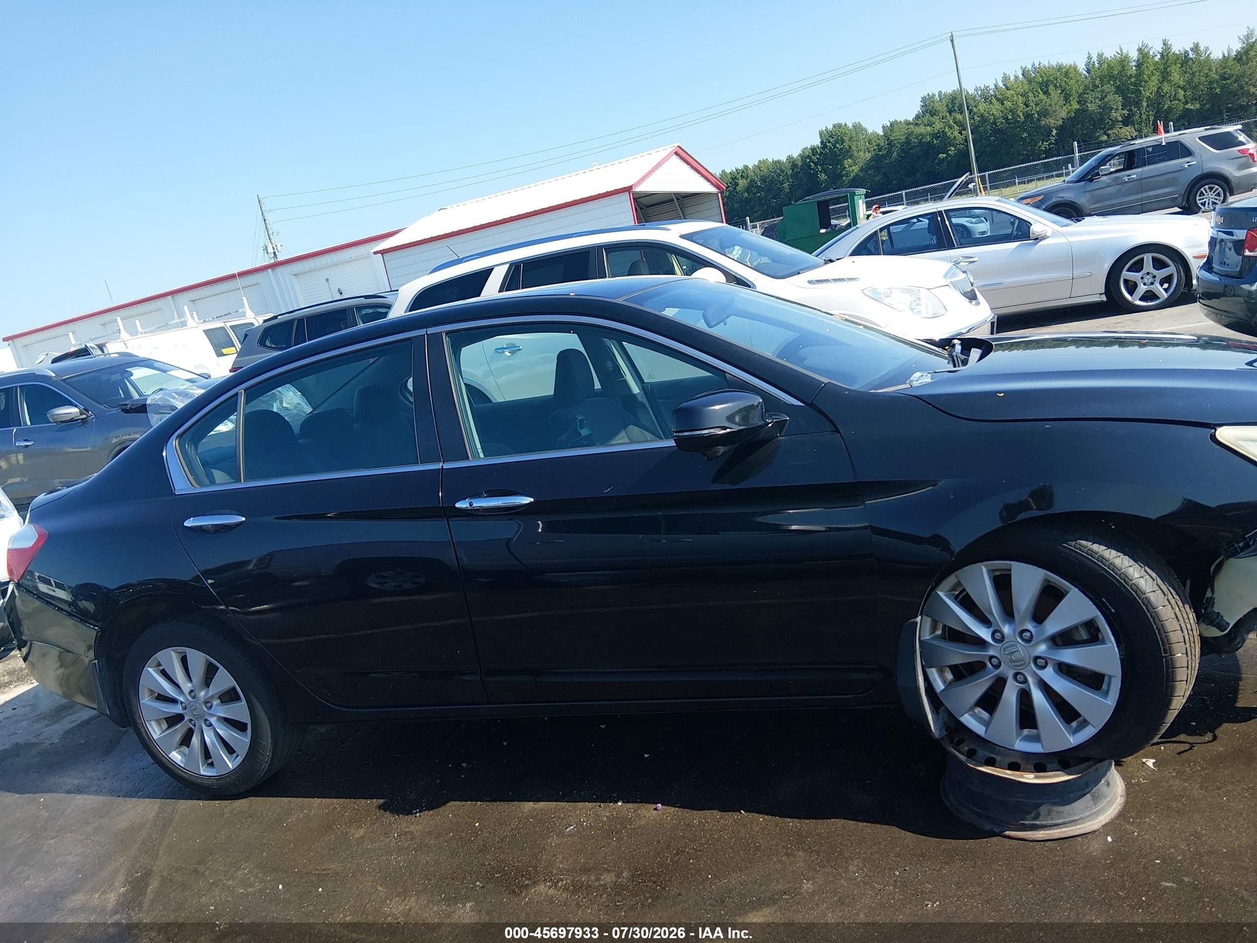 2015 Honda Accord Ex Black vin: 1HGCR2F72FA159223