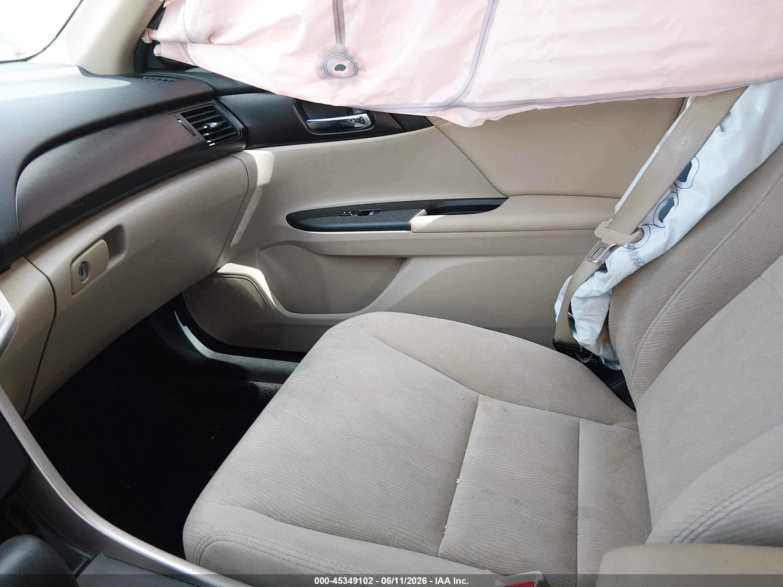 2015 Honda Accord Ex Black vin: 1HGCR2F72FA220845