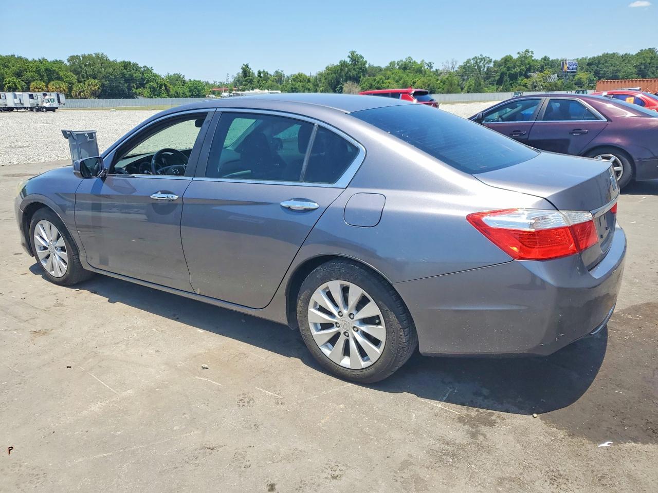 2015 Honda Accord Ex Gray vin: 1HGCR2F72FA238164