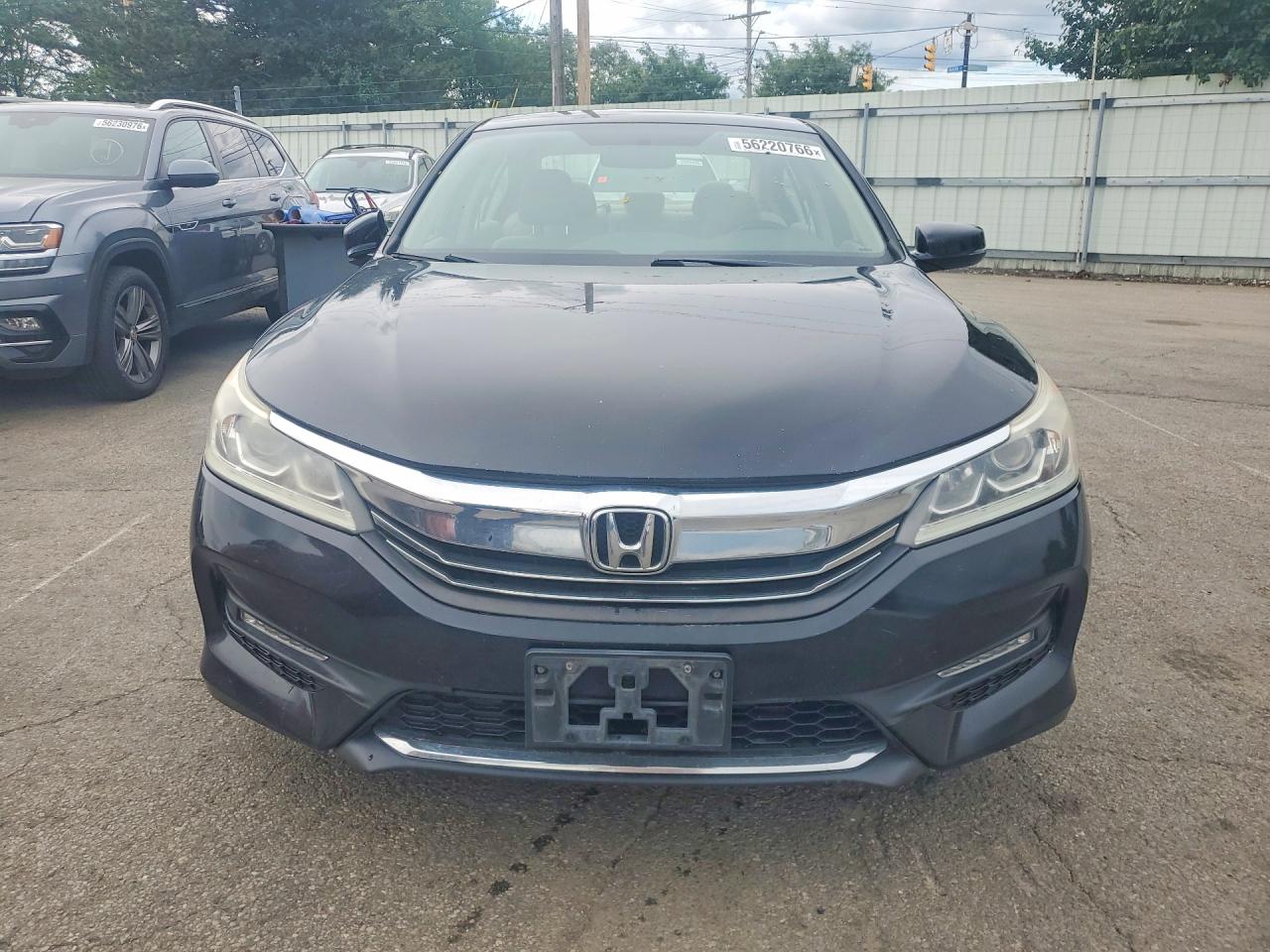 2017 Honda Accord Ex Black vin: 1HGCR2F72HA261026