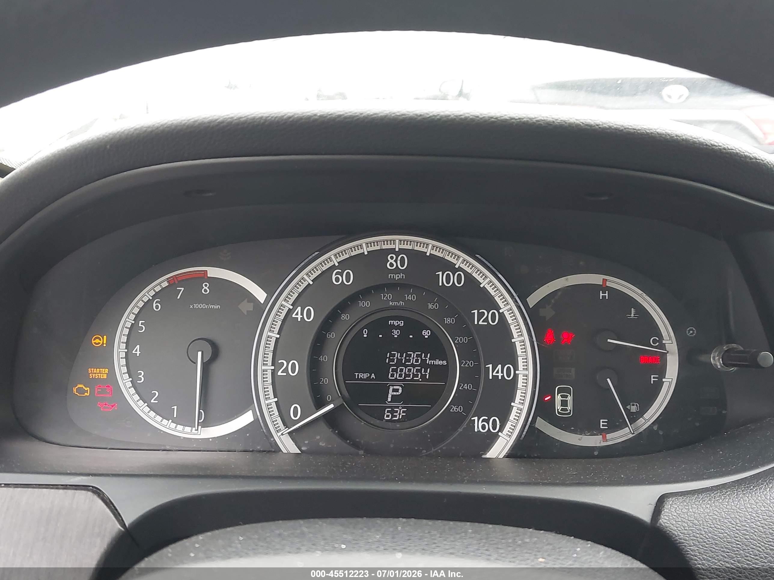 2013 Honda Accord Ex White vin: 1HGCR2F73DA006993