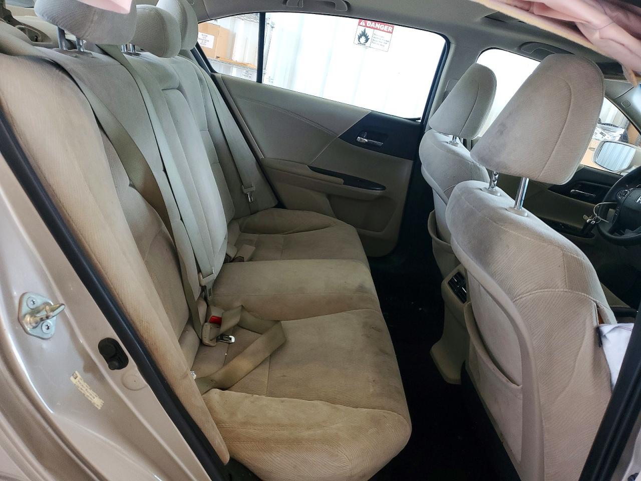 2013 Honda Accord Ex Beige vin: 1HGCR2F73DA008078