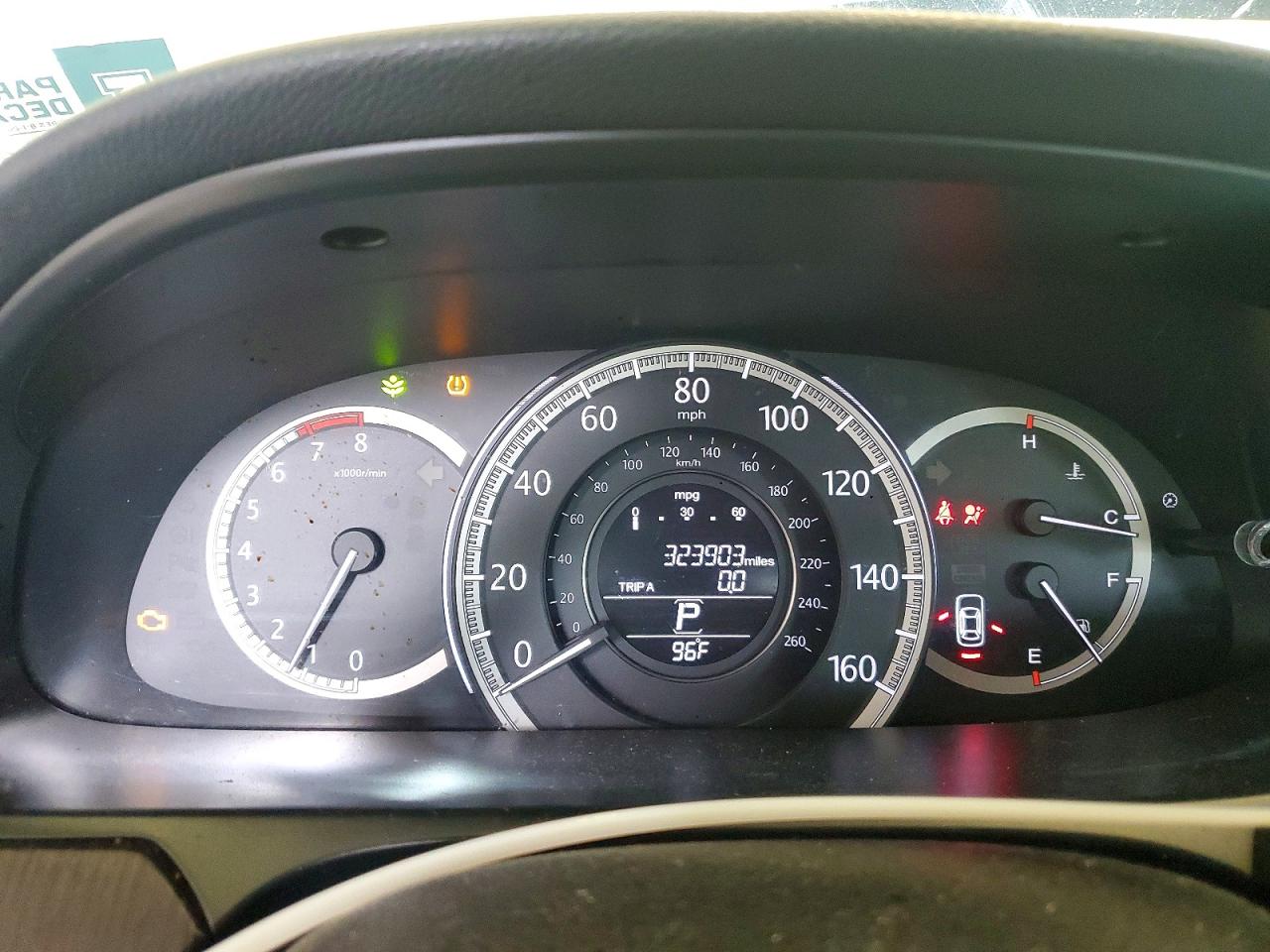 2013 Honda Accord Ex Beige vin: 1HGCR2F73DA008078