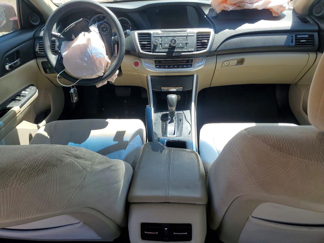 2013 Honda Accord Ex Red vin: 1HGCR2F73DA039394