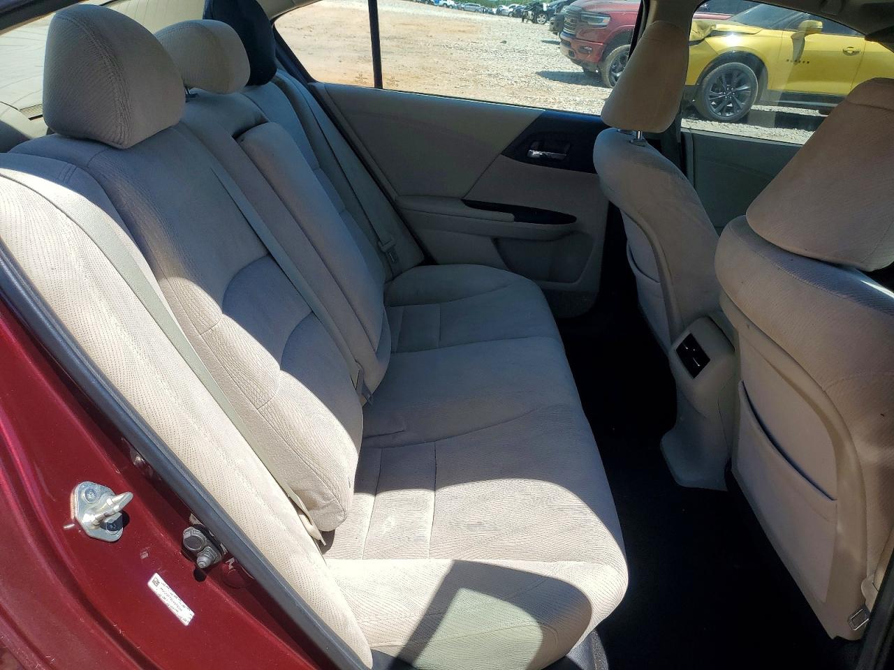 2013 Honda Accord Ex Red vin: 1HGCR2F73DA039394