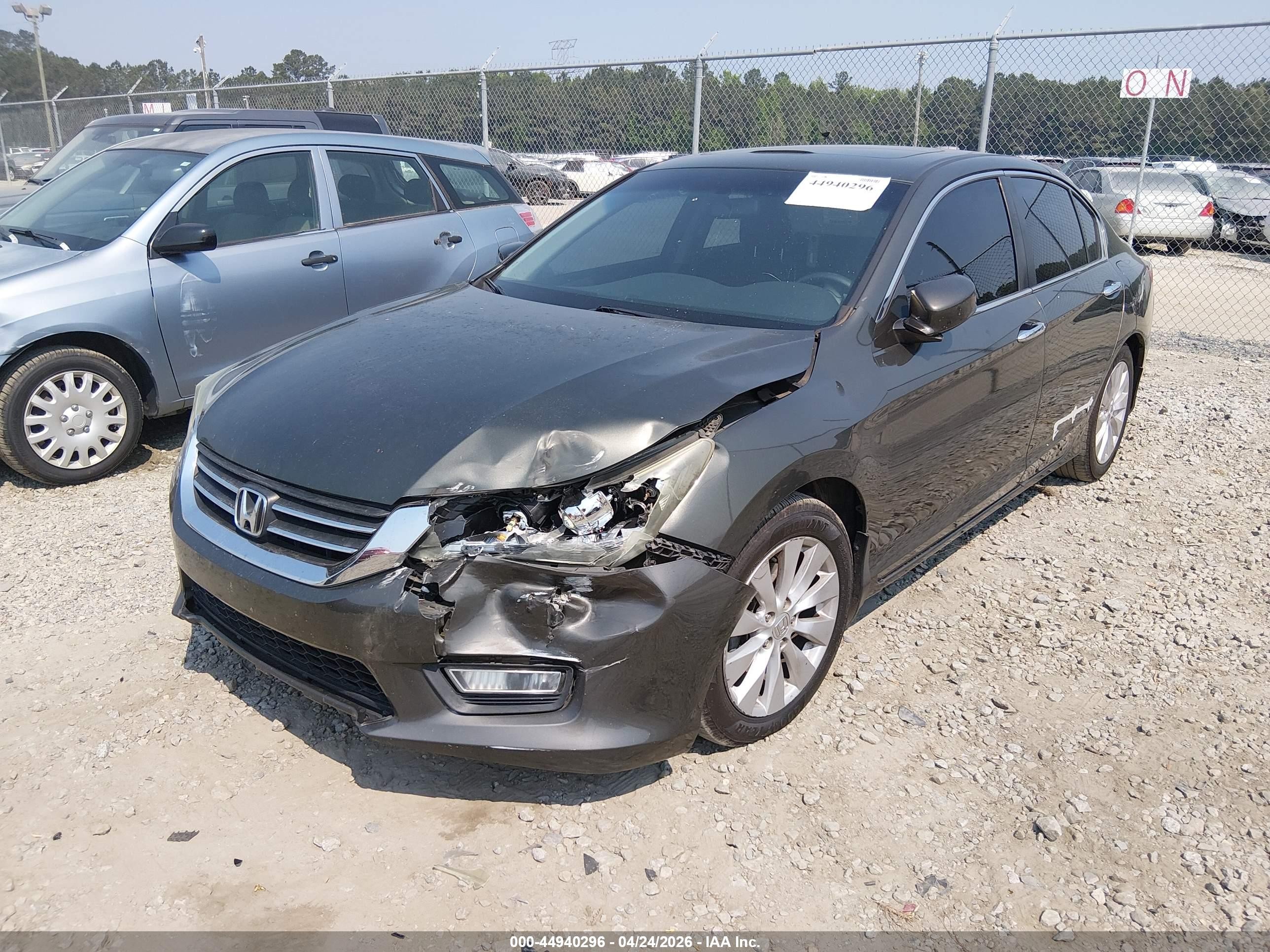 2013 Honda Accord Ex Коричневый vin: 1HGCR2F73DA039881