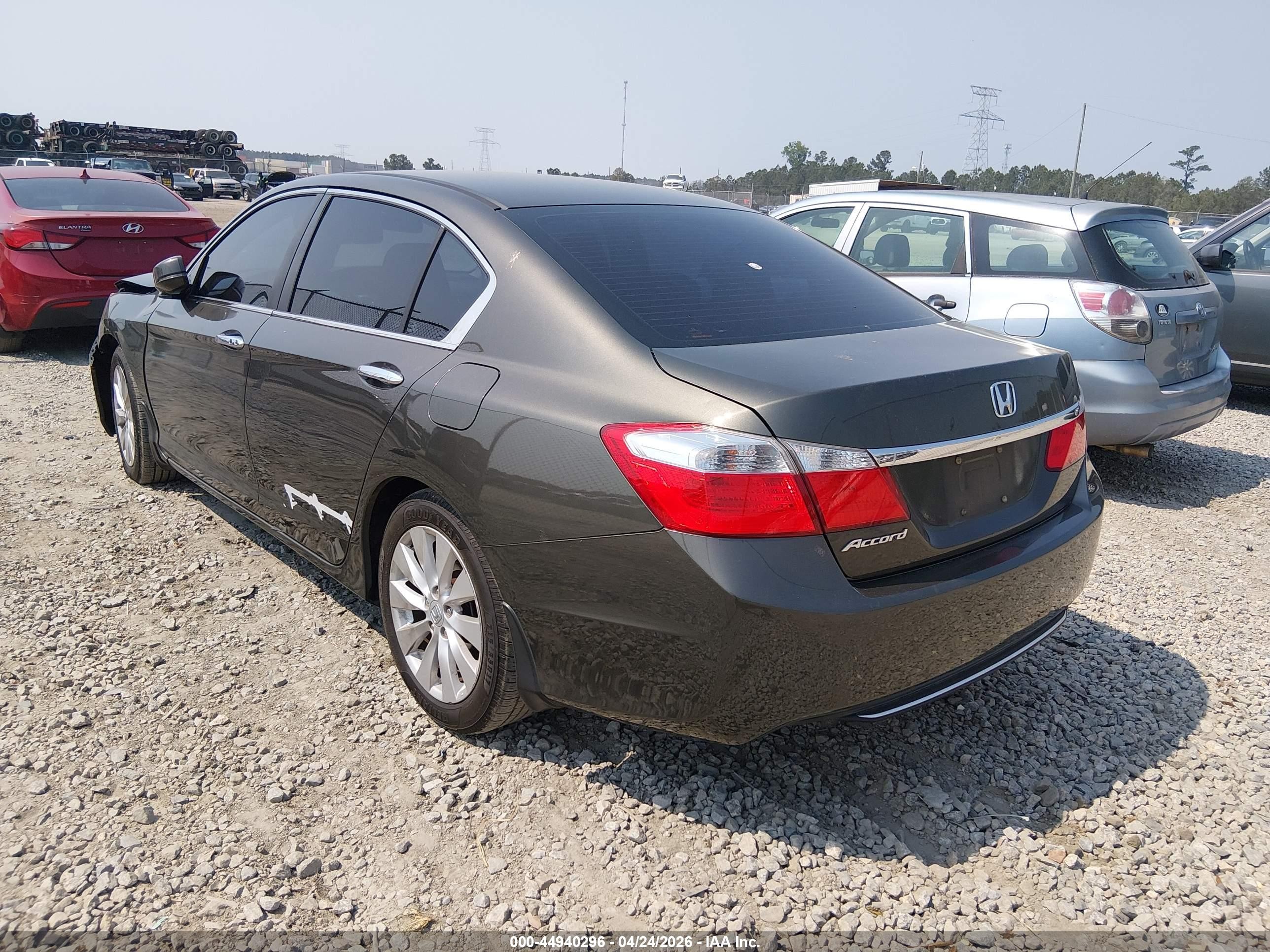 2013 Honda Accord Ex Коричневый vin: 1HGCR2F73DA039881