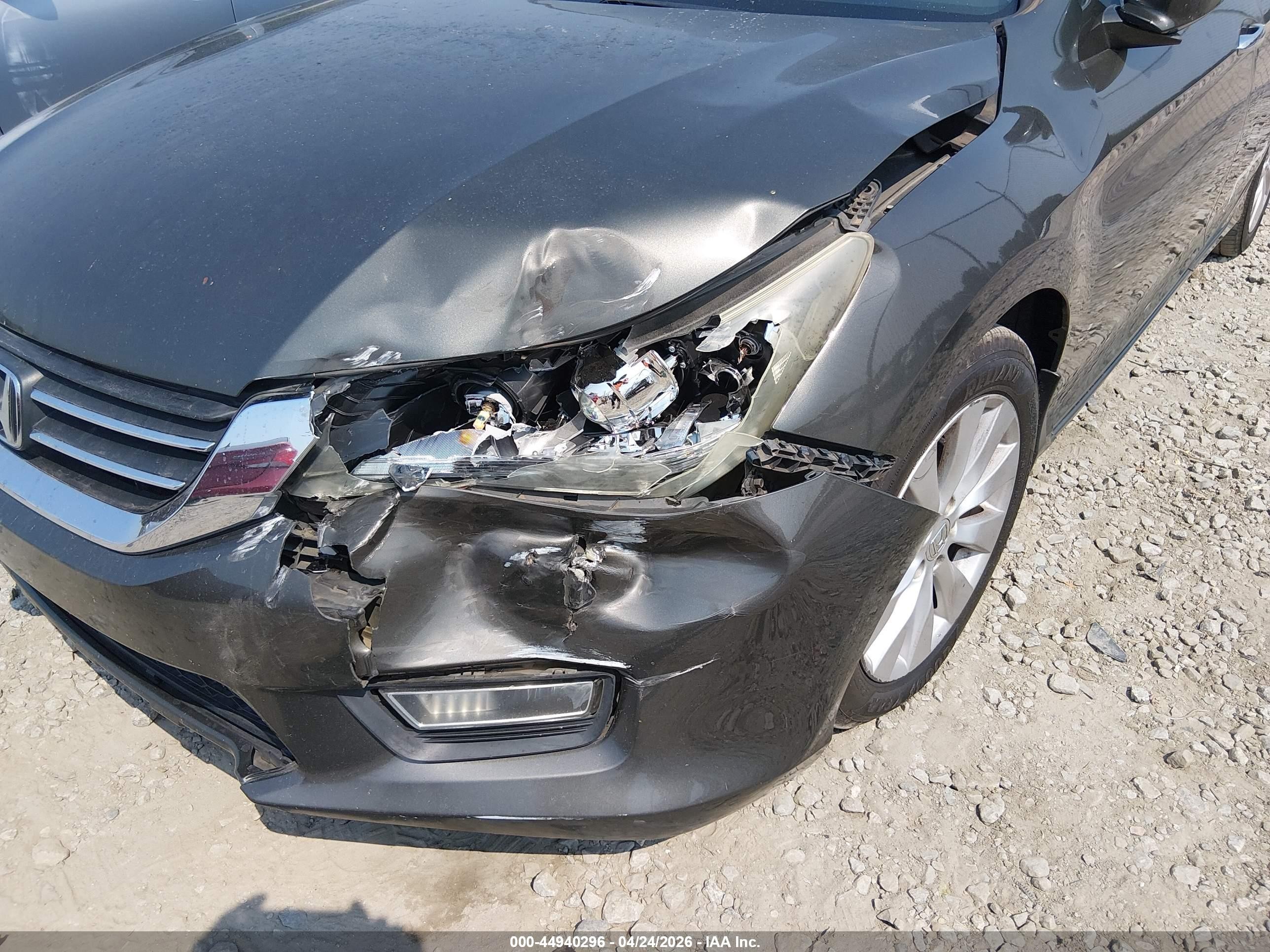 2013 Honda Accord Ex Коричневый vin: 1HGCR2F73DA039881
