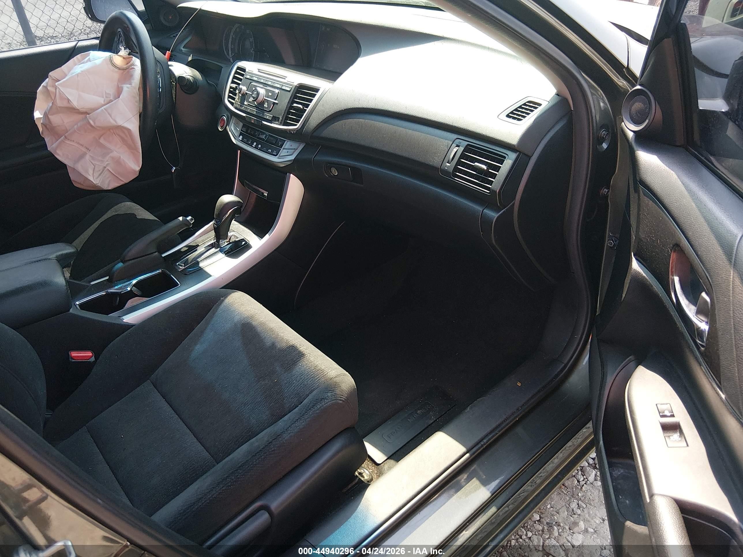 2013 Honda Accord Ex Коричневый vin: 1HGCR2F73DA039881