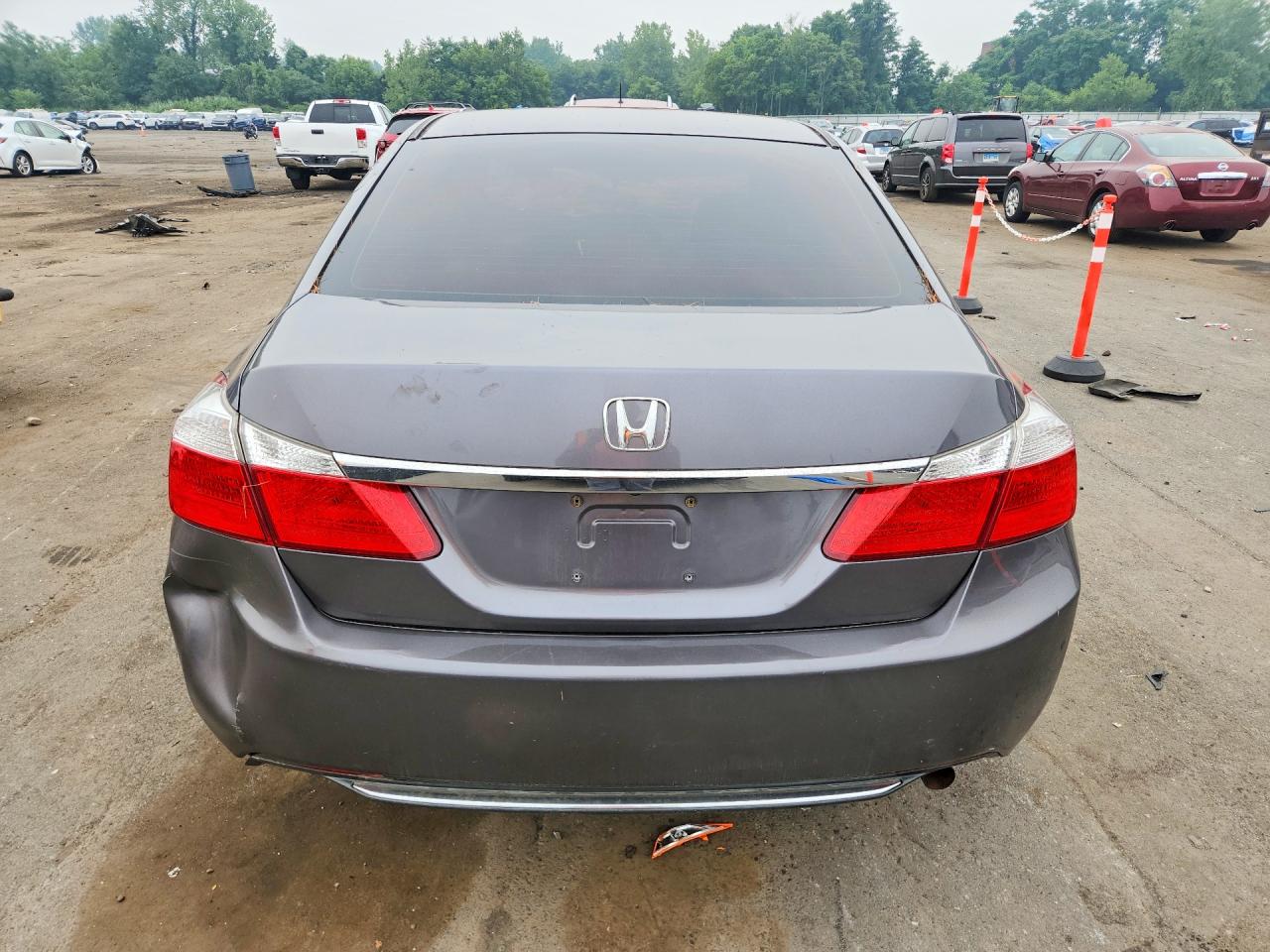 2013 Honda Accord Ex Gray vin: 1HGCR2F73DA087638