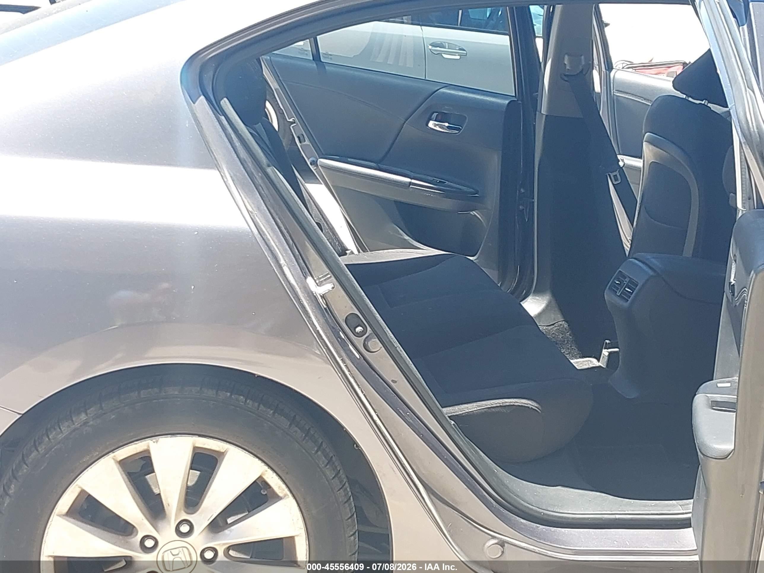 2013 Honda Accord Ex Blue vin: 1HGCR2F73DA089714