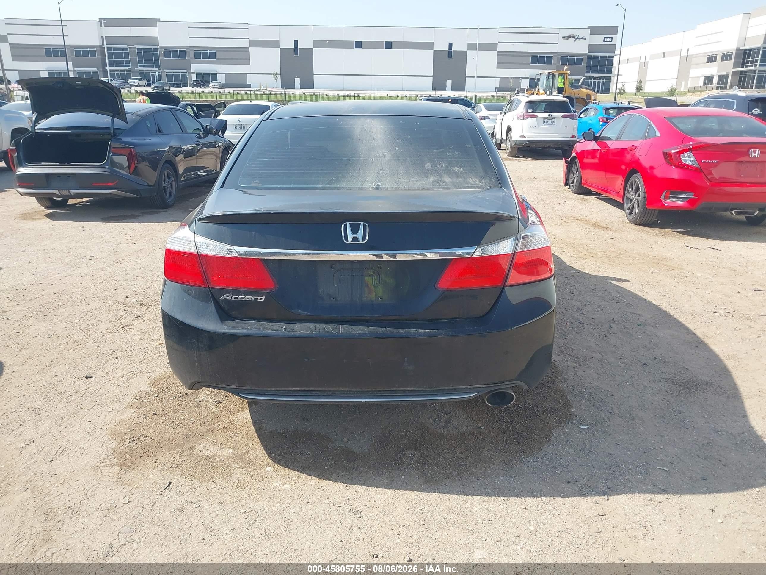 2013 Honda Accord Ex Черный vin: 1HGCR2F73DA108584