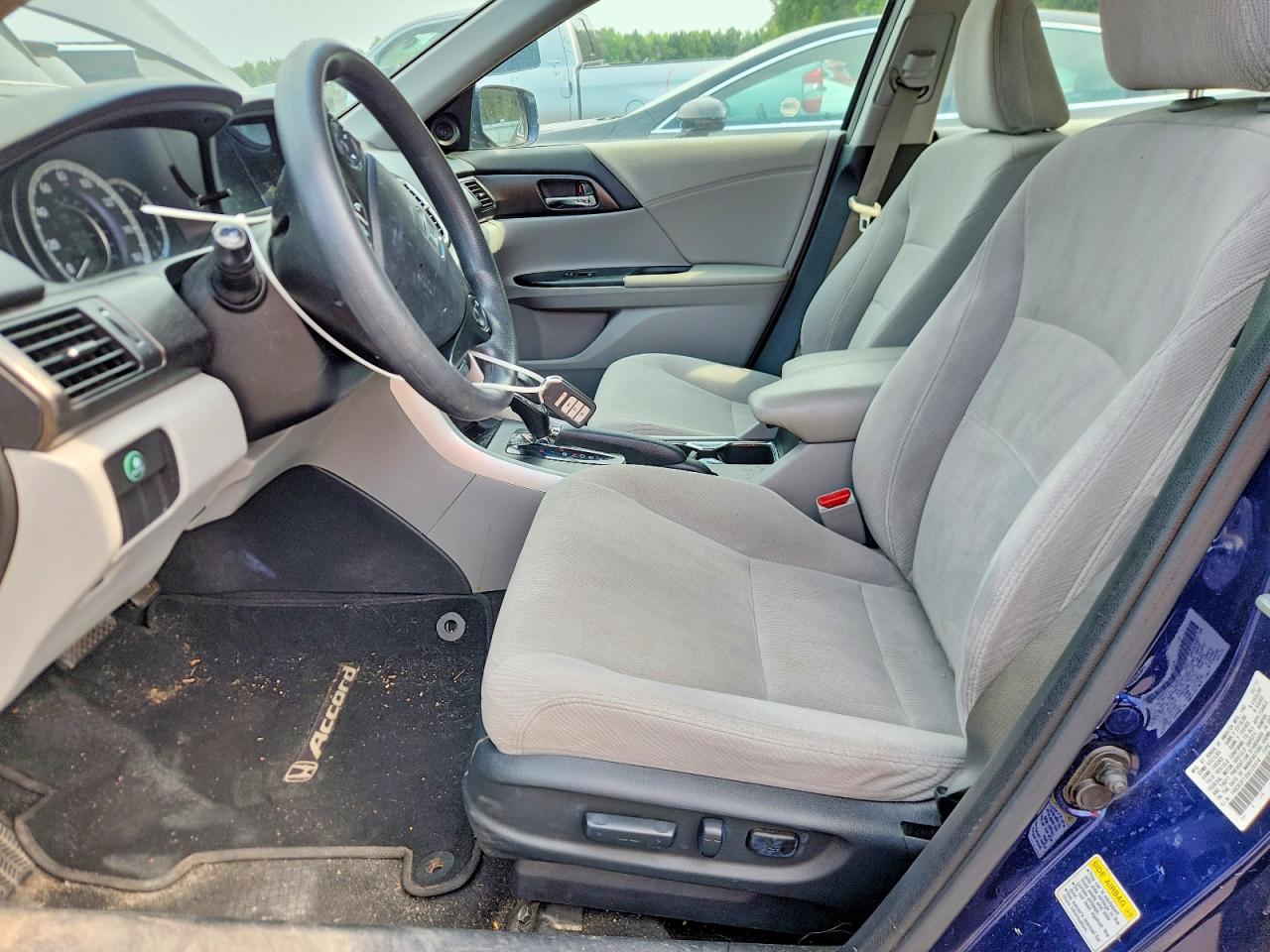 2013 Honda Accord Ex Blue vin: 1HGCR2F73DA129418