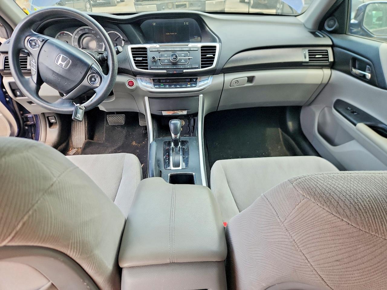 2013 Honda Accord Ex Blue vin: 1HGCR2F73DA129418