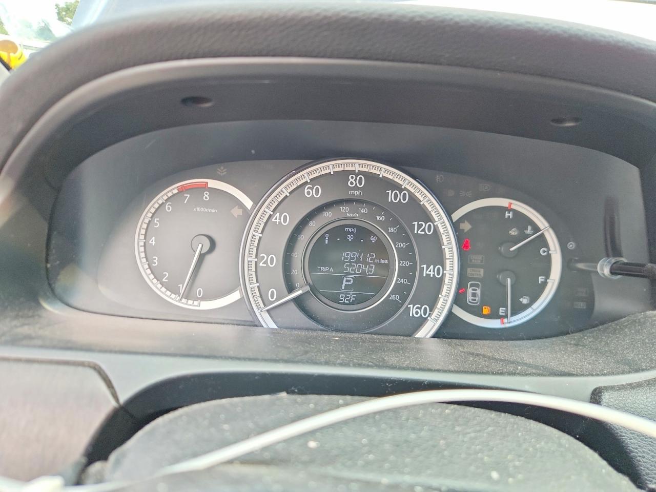 2013 Honda Accord Ex Blue vin: 1HGCR2F73DA129418