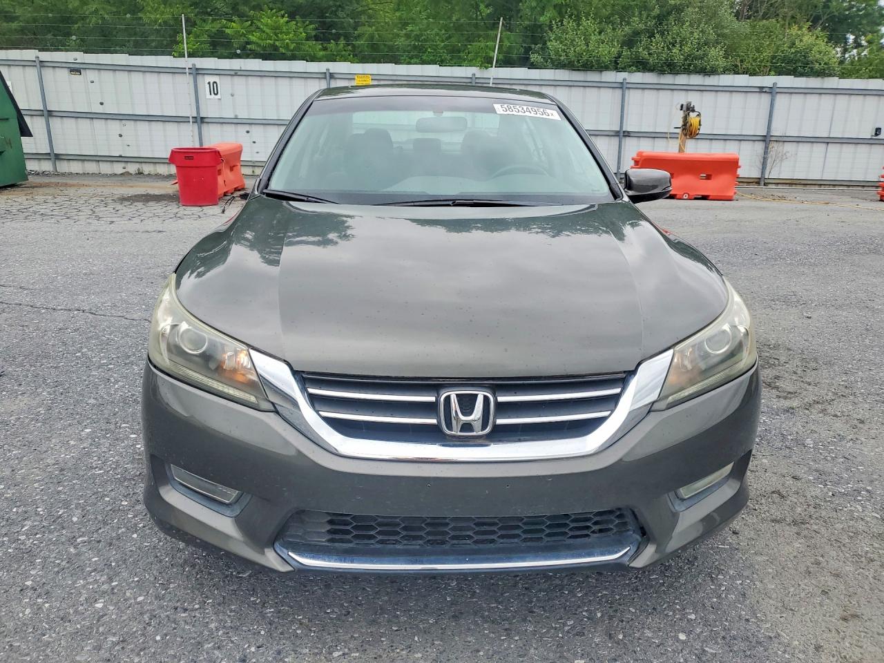 2013 Honda Accord Ex Gray vin: 1HGCR2F73DA157803