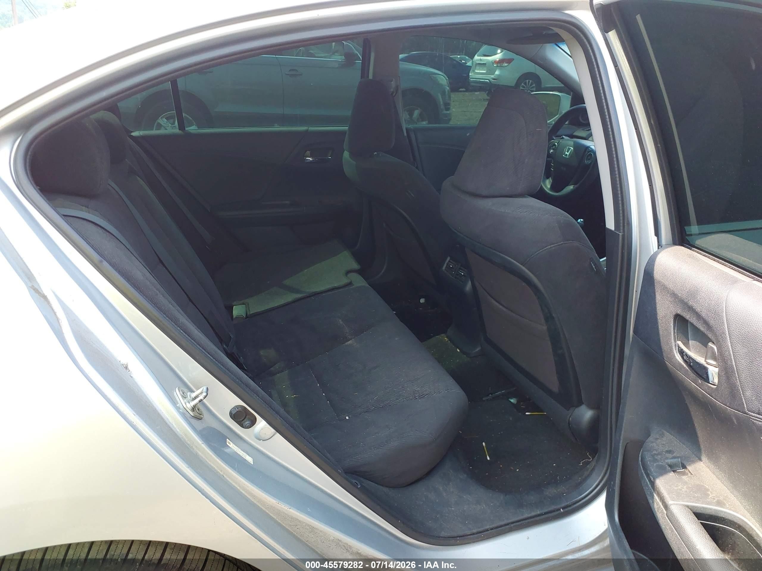 2013 Honda Accord Ex Silver vin: 1HGCR2F73DA188761