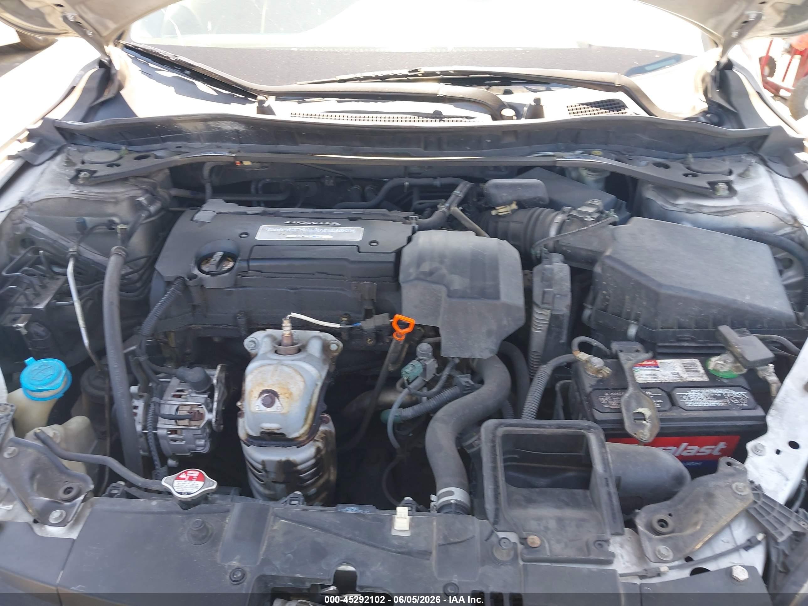 2013 Honda Accord Ex Gray vin: 1HGCR2F73DA190364