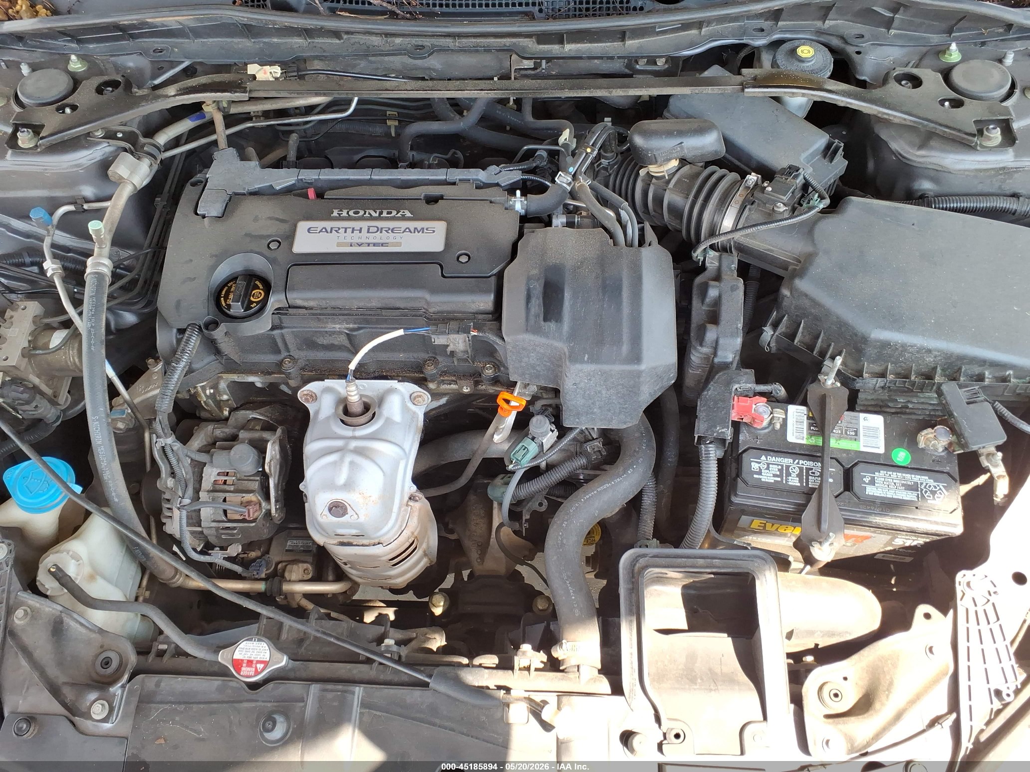 2013 Honda Accord Ex Gray vin: 1HGCR2F73DA231530