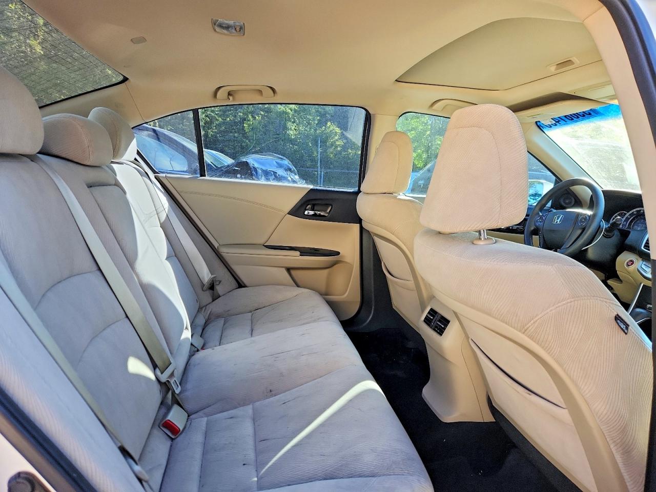 2013 Honda Accord Ex White vin: 1HGCR2F73DA260820