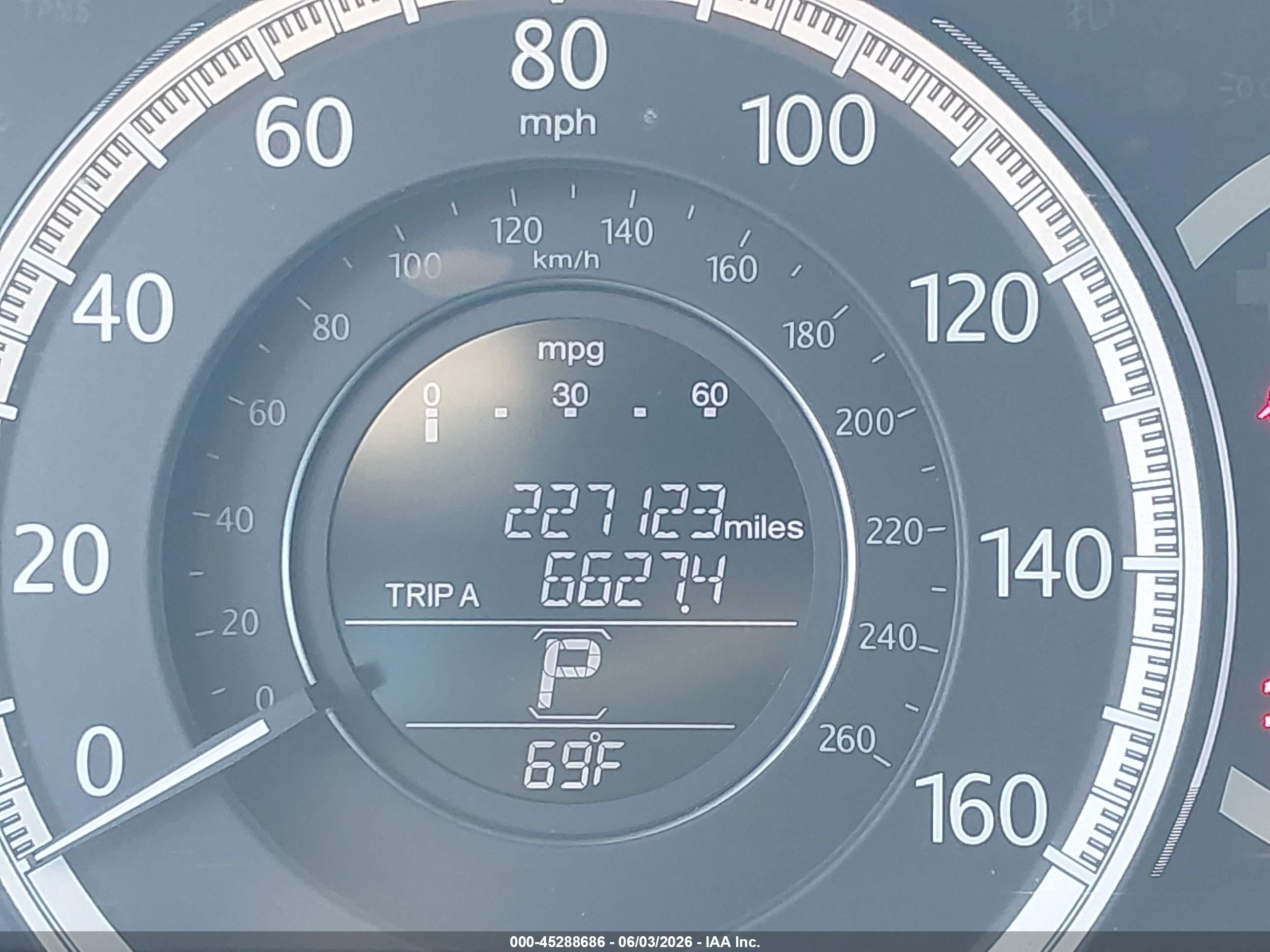 2014 Honda Accord Ex Gray vin: 1HGCR2F73EA002427