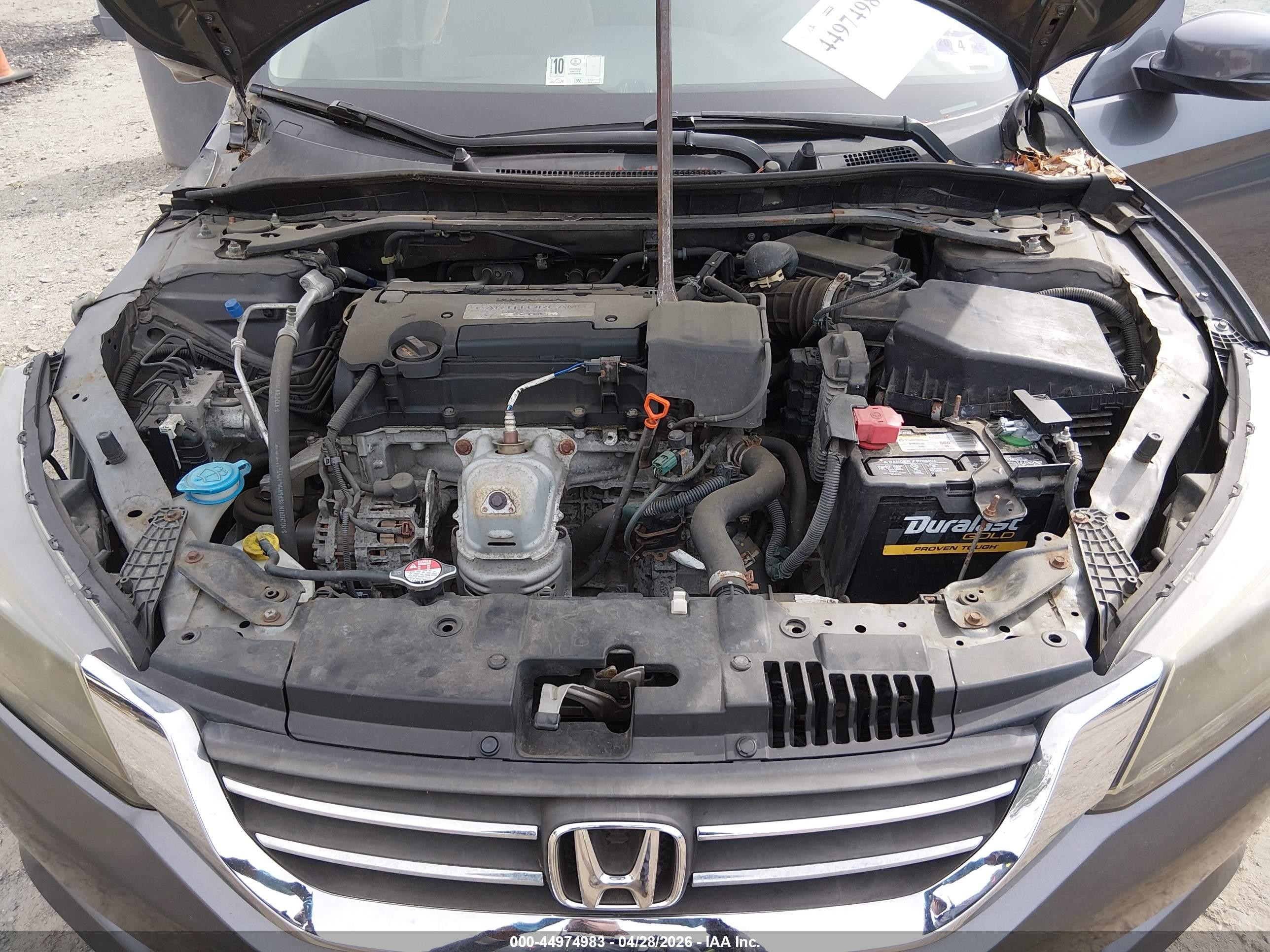 2015 Honda Accord Ex Gray vin: 1HGCR2F73FA006186