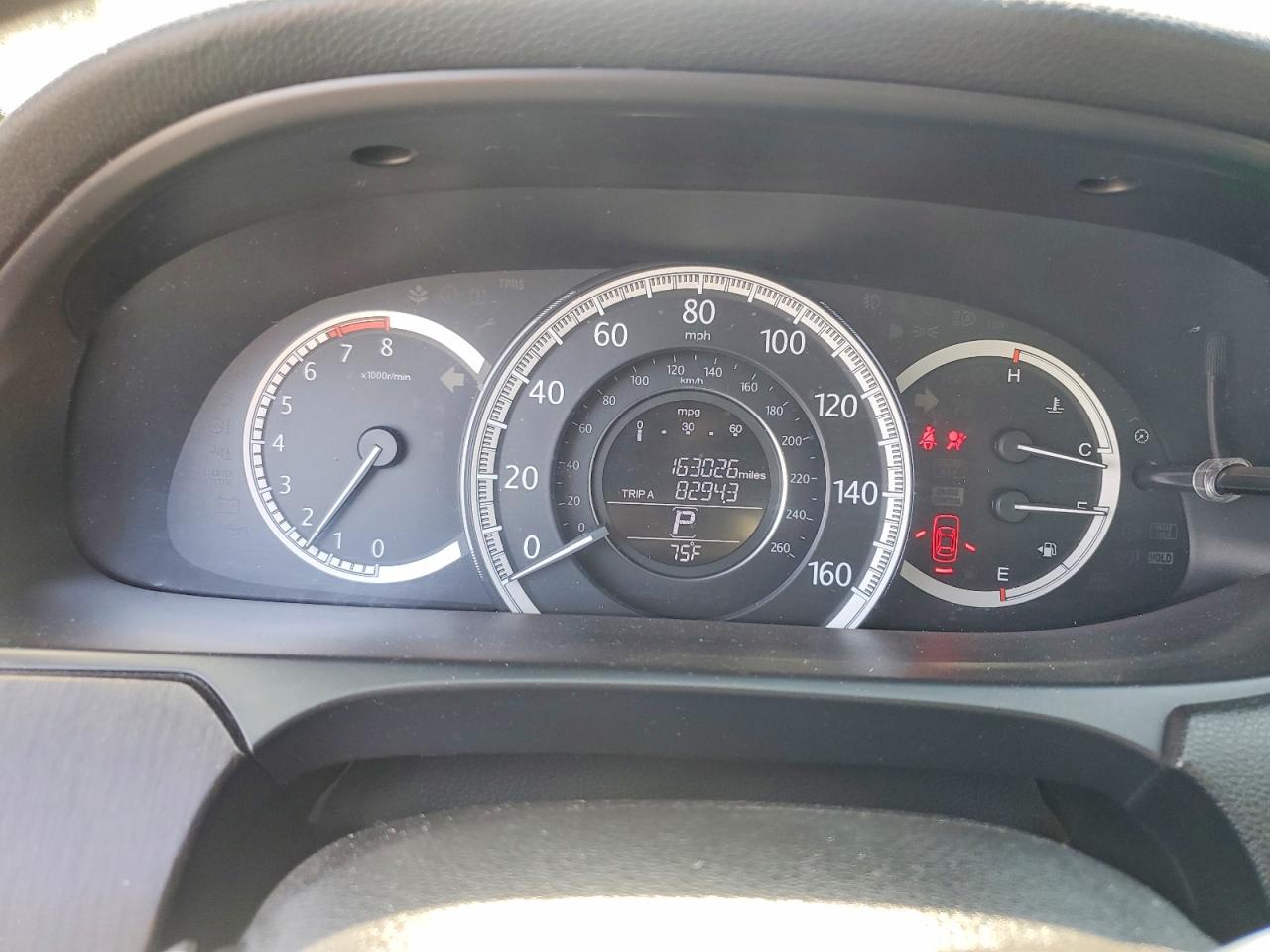 2015 Honda Accord Ex Gray vin: 1HGCR2F73FA012456