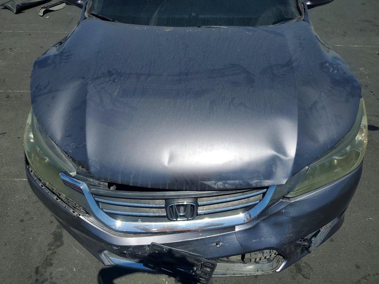 2015 Honda Accord Ex Gray vin: 1HGCR2F73FA012456