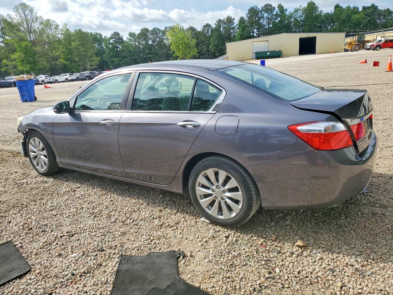 2015 Honda Accord Ex Gray vin: 1HGCR2F73FA023635