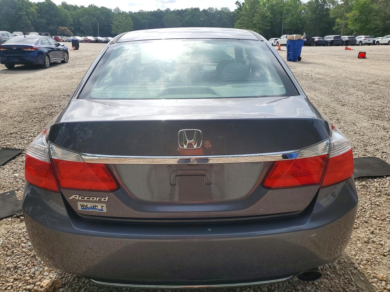 2015 Honda Accord Ex Gray vin: 1HGCR2F73FA023635