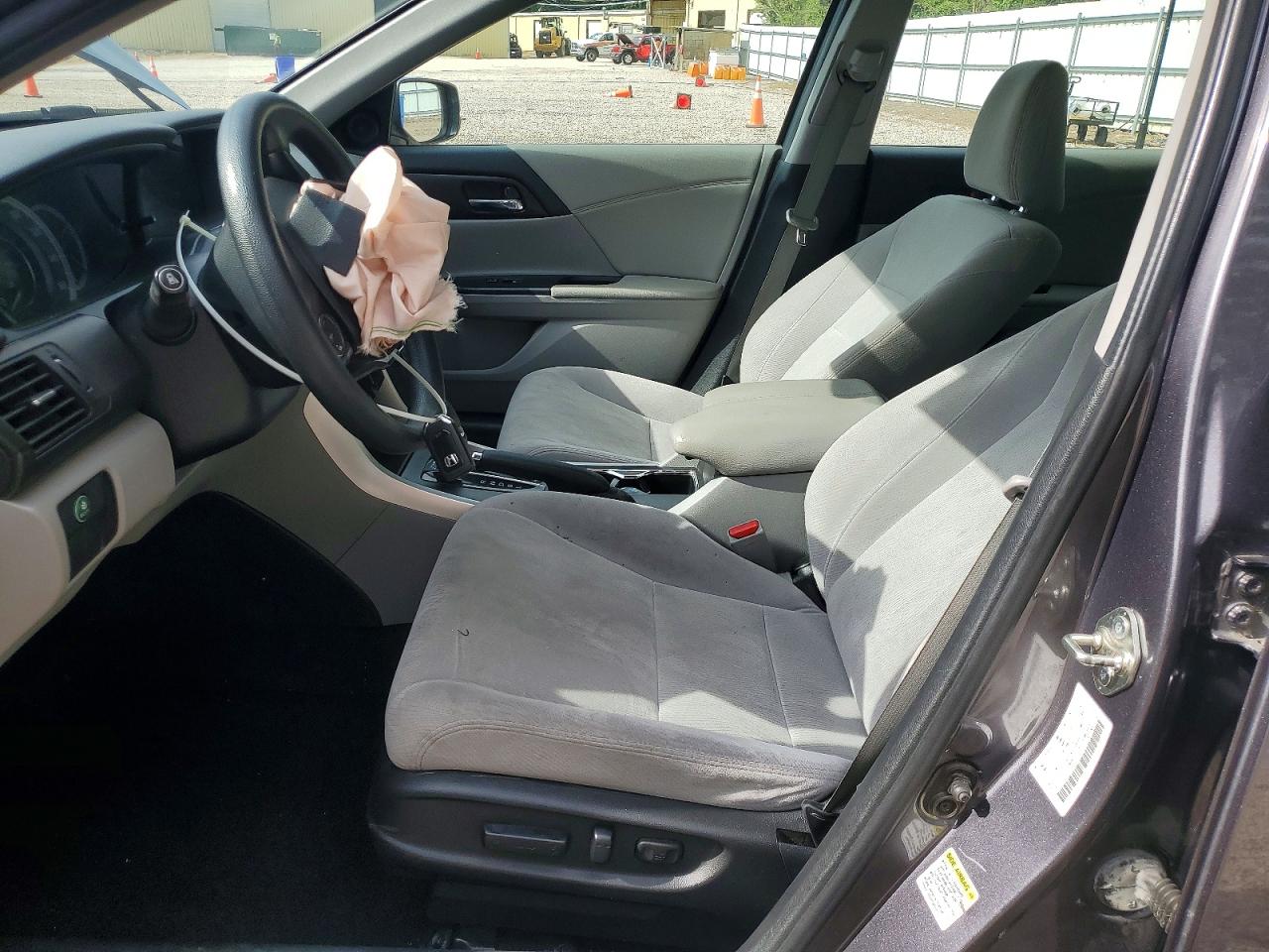 2015 Honda Accord Ex Gray vin: 1HGCR2F73FA023635