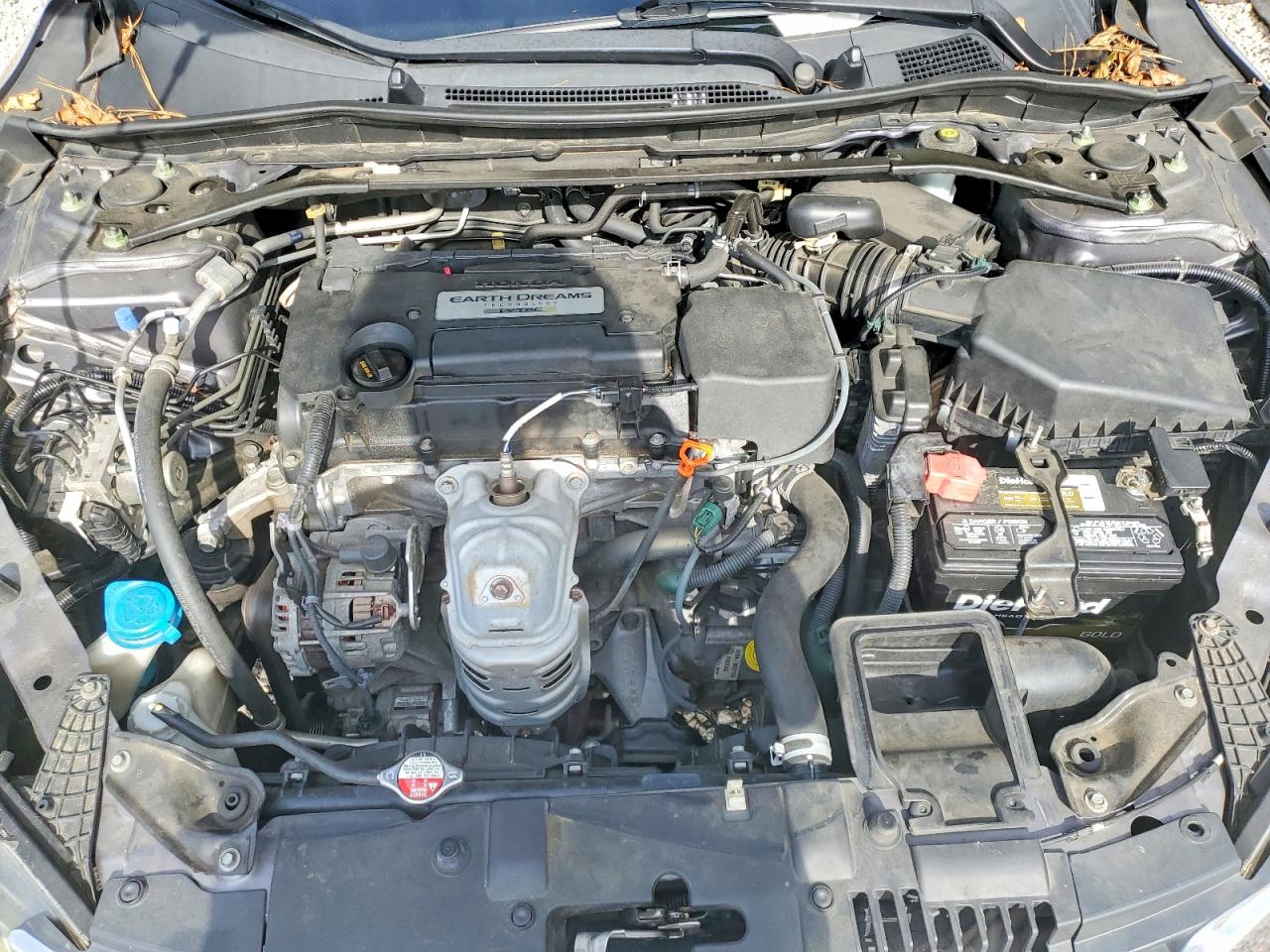 2015 Honda Accord Ex Gray vin: 1HGCR2F73FA023635