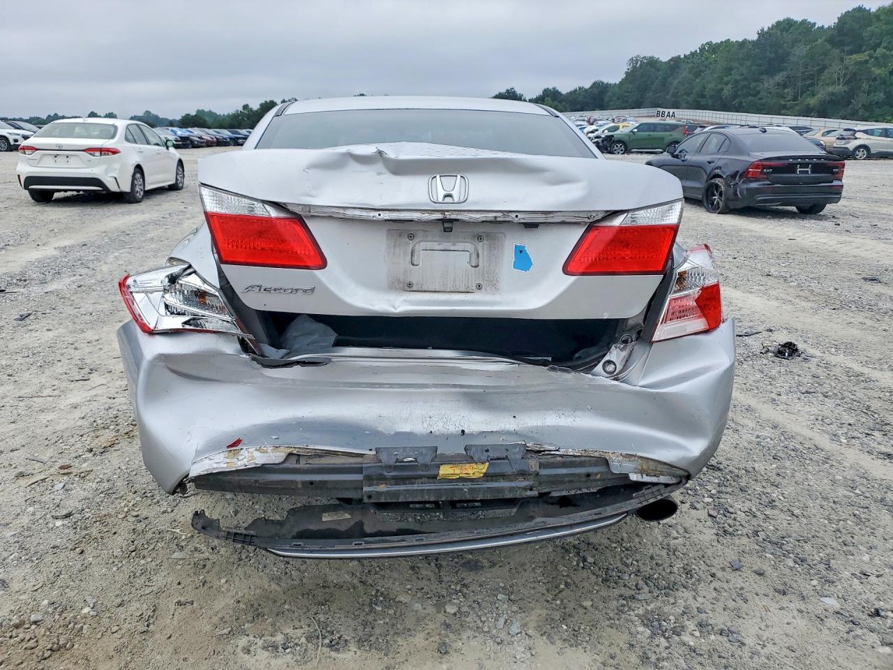 2015 Honda Accord Ex Silver vin: 1HGCR2F73FA031167