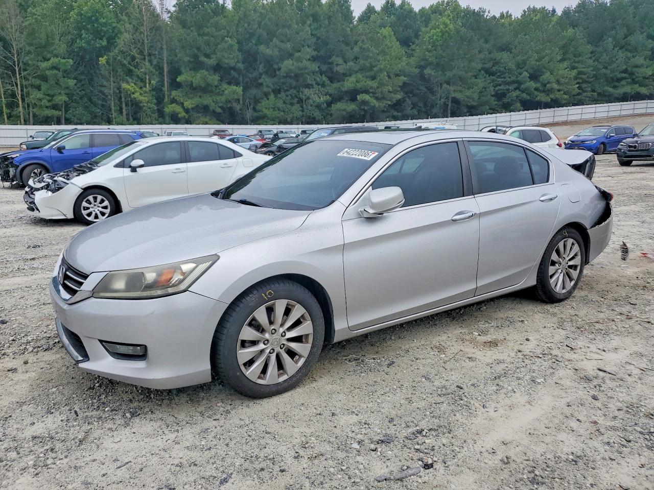 2015 Honda Accord Ex Silver vin: 1HGCR2F73FA031167