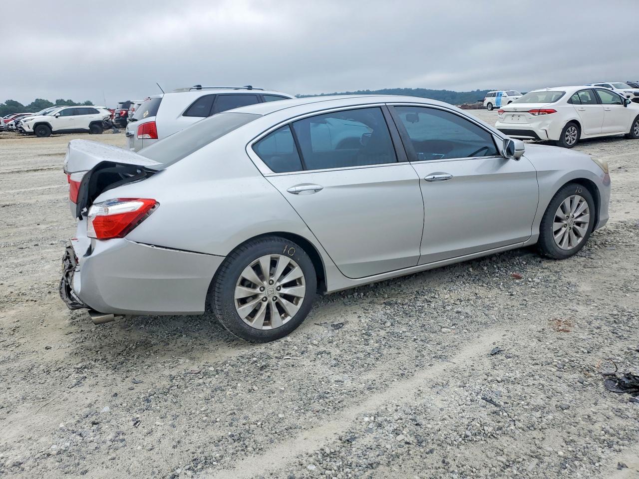 2015 Honda Accord Ex Silver vin: 1HGCR2F73FA031167
