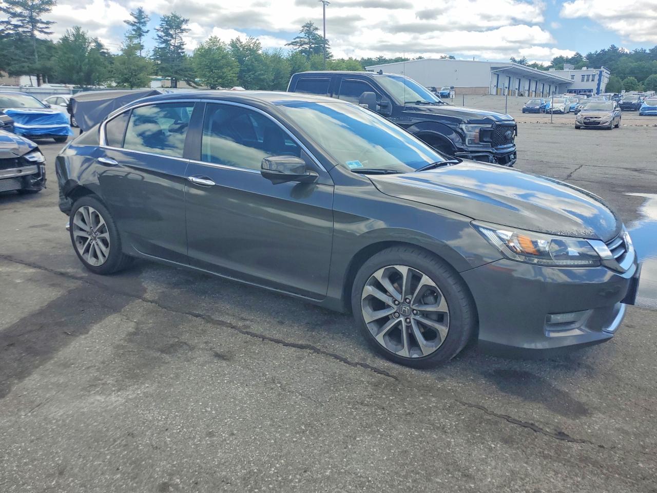 2015 Honda Accord Ex Black vin: 1HGCR2F73FA047966