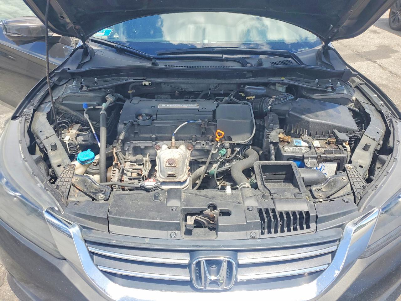 2015 Honda Accord Ex Black vin: 1HGCR2F73FA047966