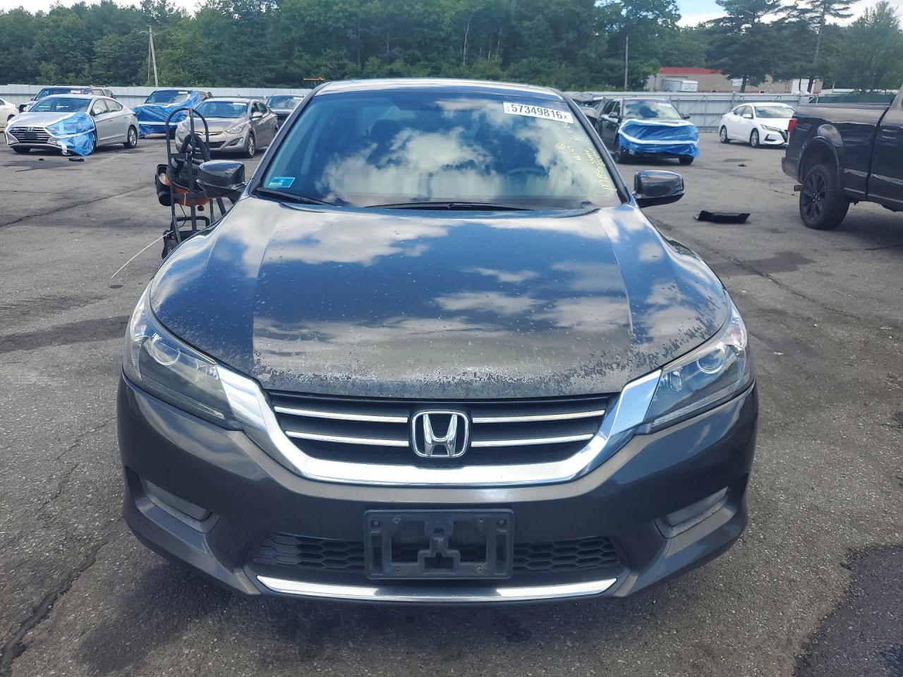 2015 Honda Accord Ex Black vin: 1HGCR2F73FA047966