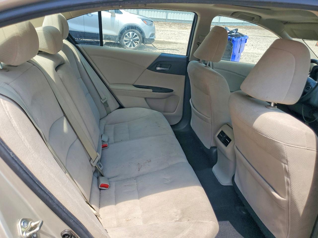 2015 Honda Accord Ex Бежевый vin: 1HGCR2F73FA049037